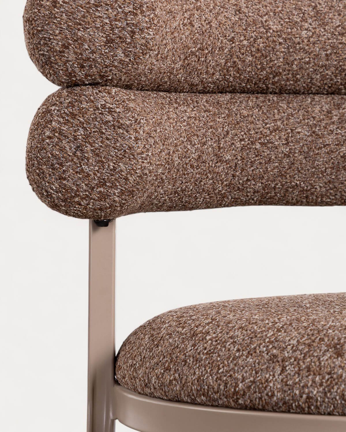 Pack 2 Chaises de Salle à Manger en Tissu et Métal Aixa Classic, image de la gelerie 7