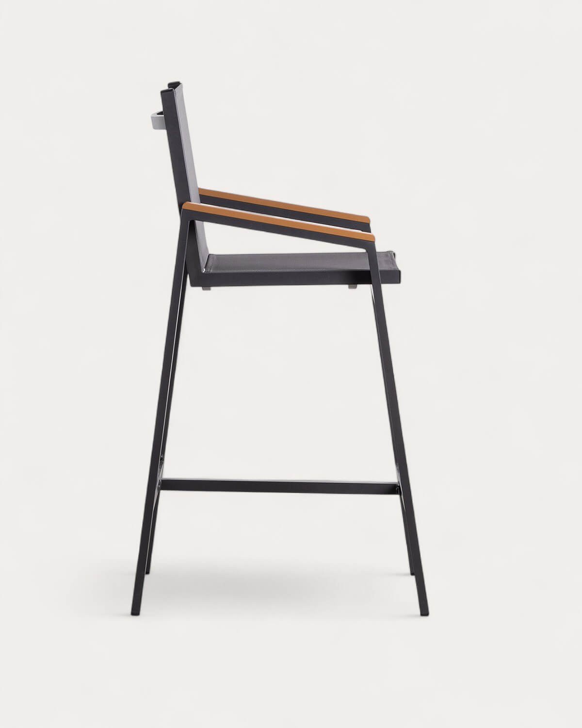 Tabouret Haut D'extérieur en Aluminium (74,5 cm) Korce  , image de la gelerie 4