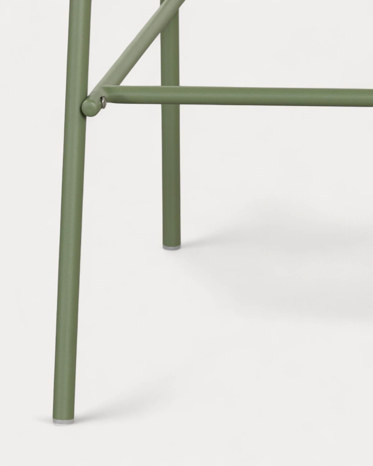 Pack 2 Tabourets Hauts d'Extérieur Polypropylène et Métal (74 cm) Meivy, image de la gelerie 8