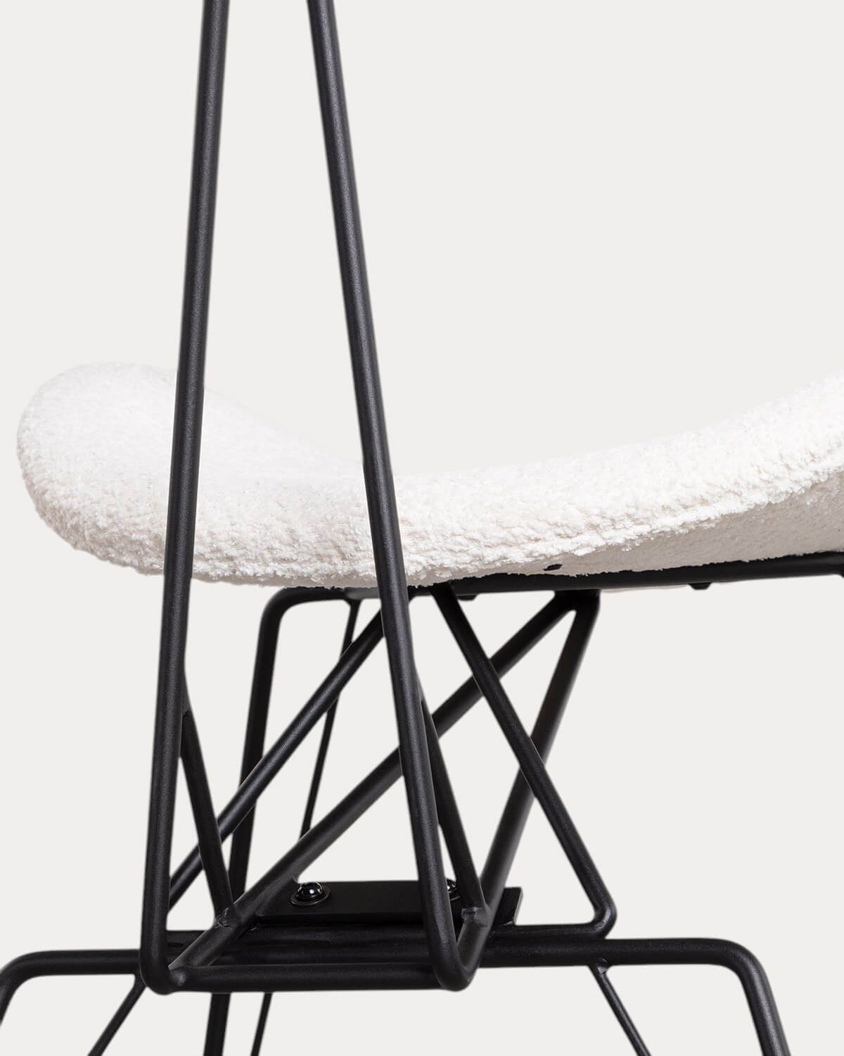 Pack 2 Chaises de Salle à Manger en Tissu et Bois Brunela, image de la gelerie 7