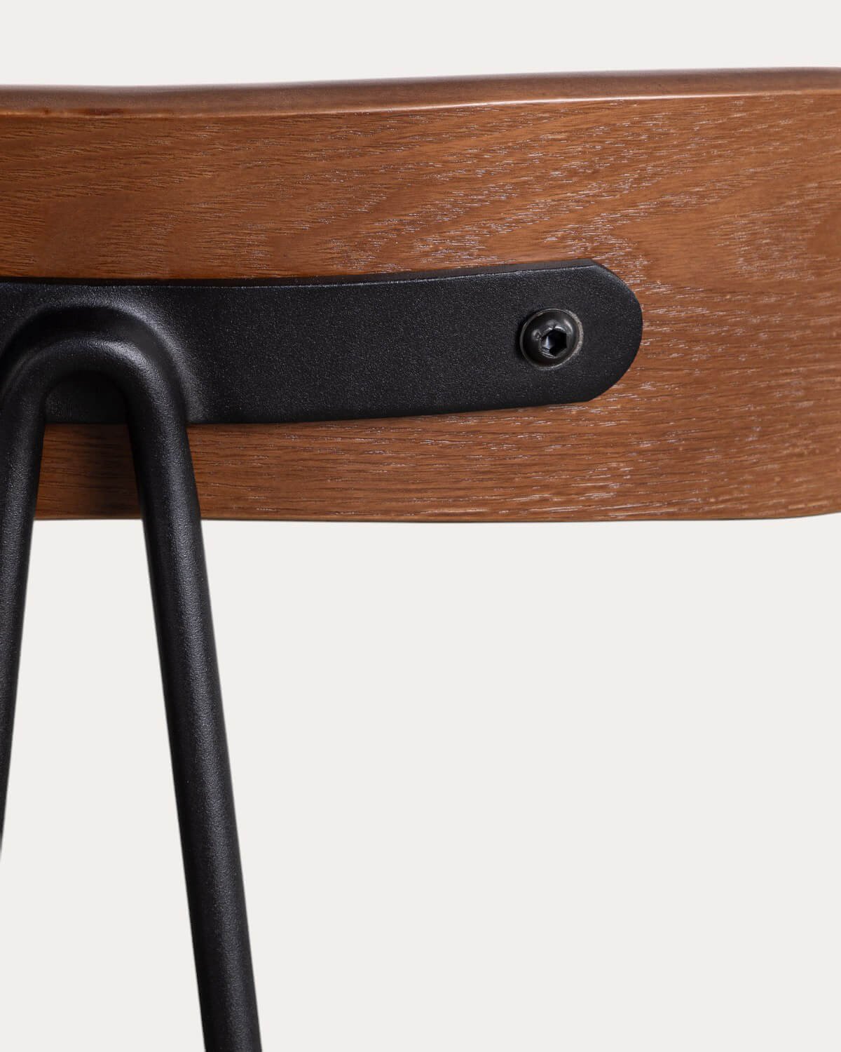 Pack 2 Chaises de Salle à Manger en Tissu et Bois Brunela, image de la gelerie 8