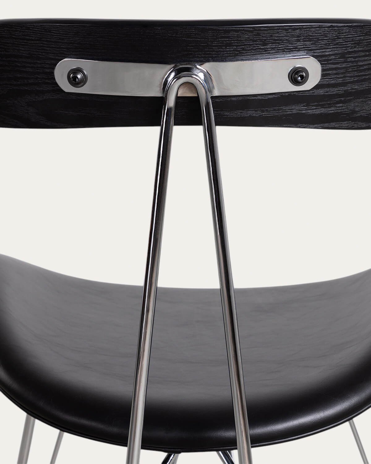 Chaise de Salle à Manger en Bois et Similicuir Brunela, image de la gelerie 8