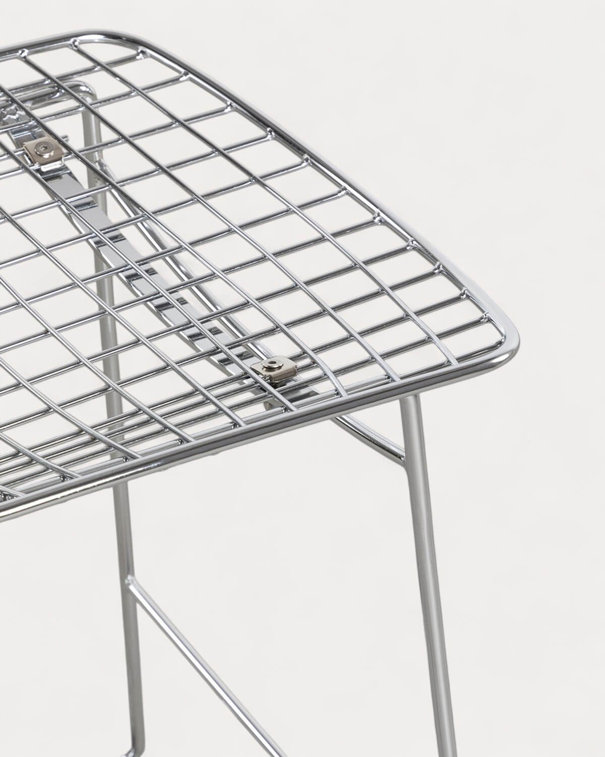 Tabouret Haut en Métal (66 cm) Dossier haut Aras , image de la gelerie 5