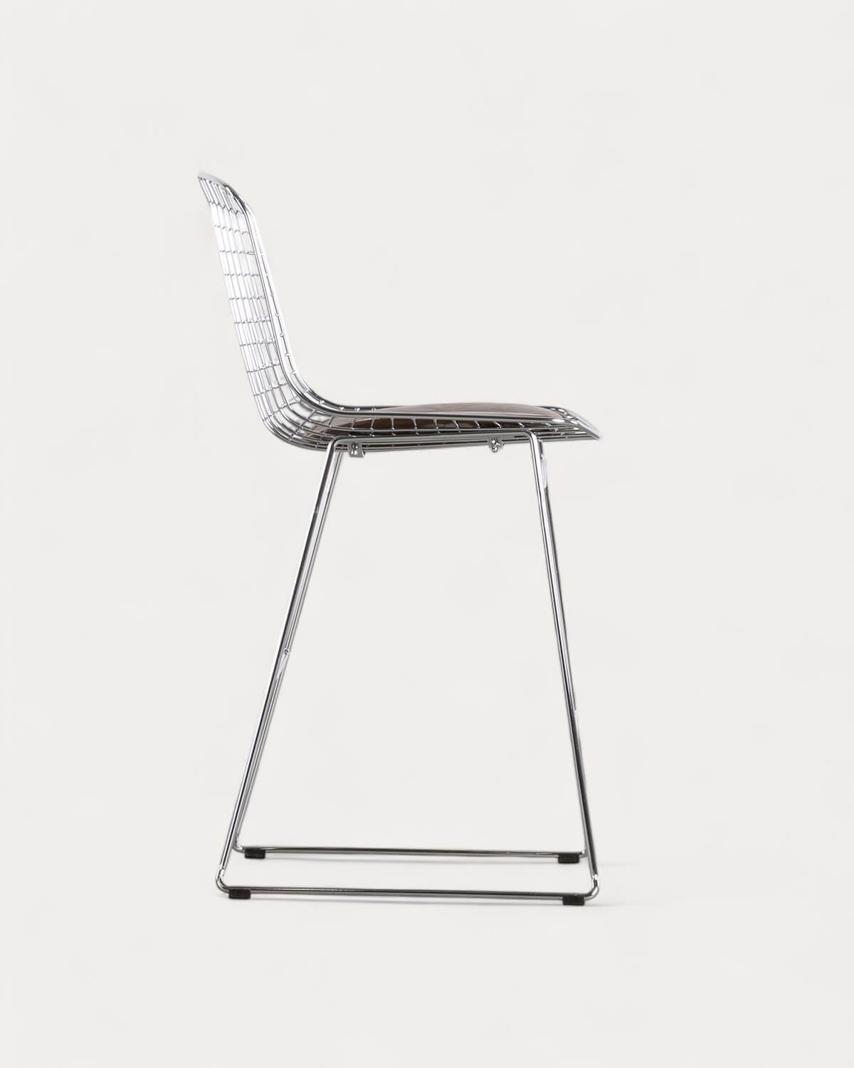 Tabouret Haut en Métal (66 cm) Dossier haut Aras , image de la gelerie 4