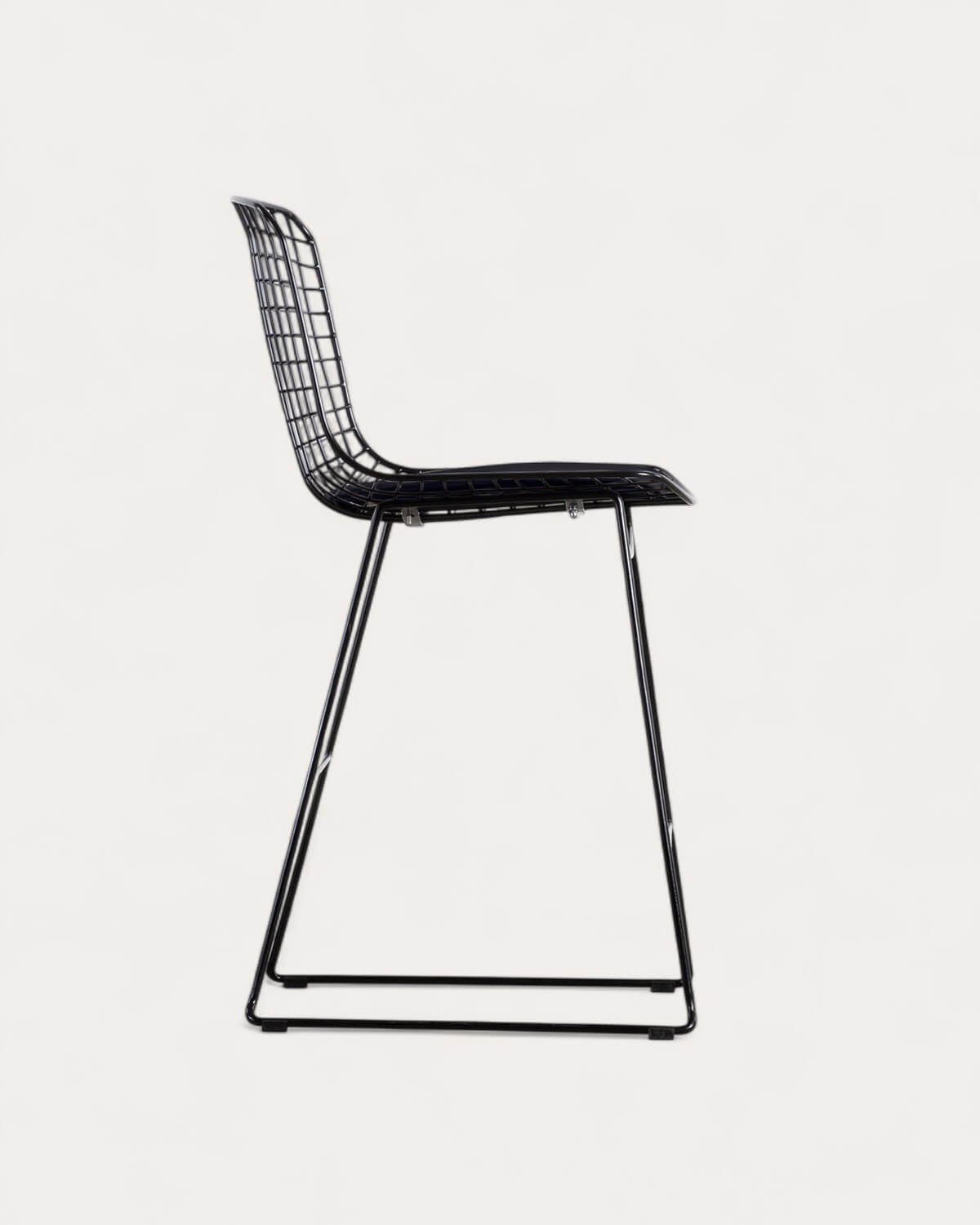 Tabouret Haut en Métal (66 cm) Dossier haut Aras , image de la gelerie 2