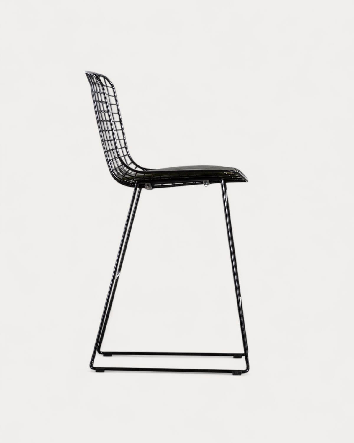 Tabouret Haut en Métal (66 cm) Dossier haut Aras , image de la gelerie 2
