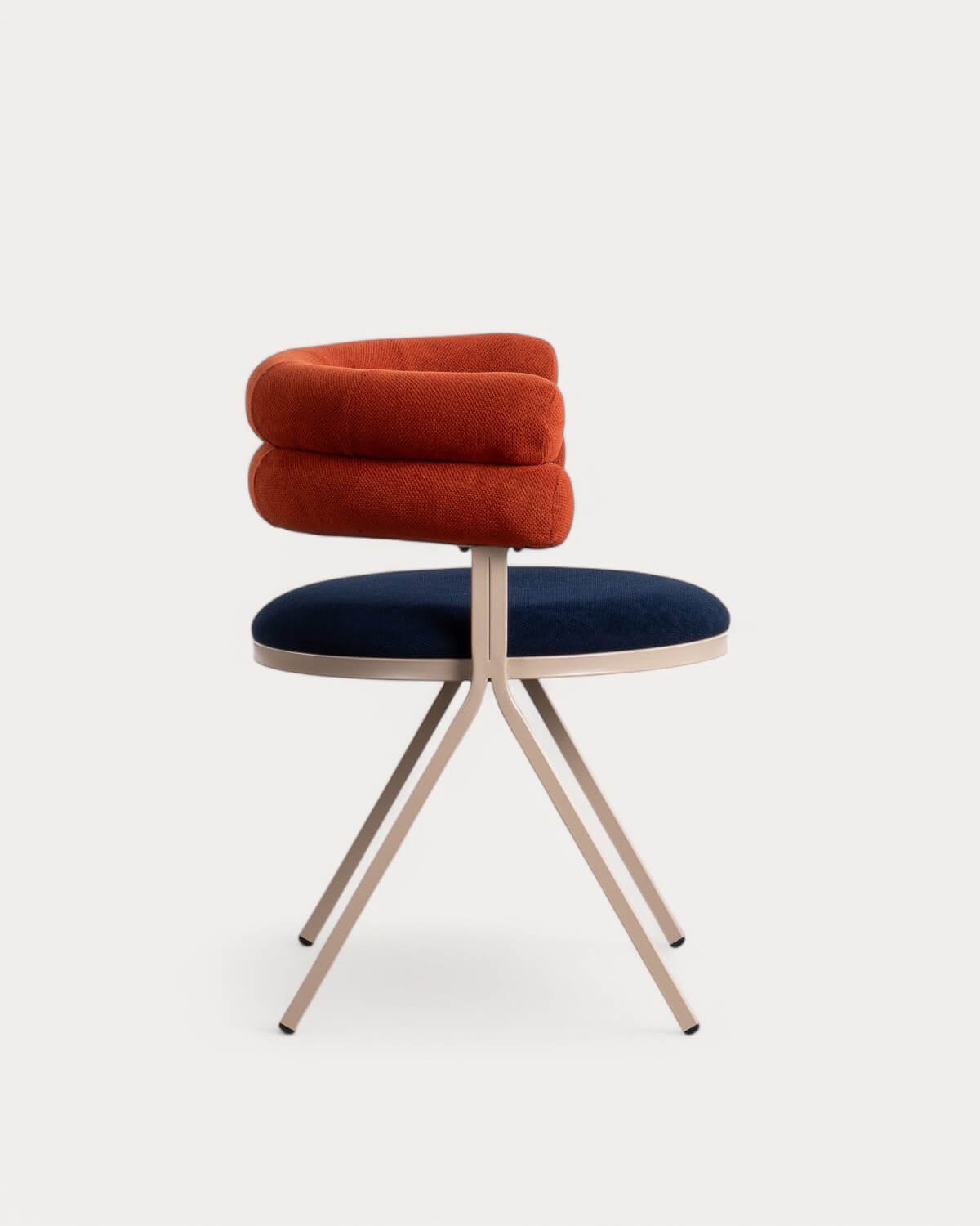 Chaise de Salle à Manger en Tissu et Métal Aixa, image de la gelerie 4