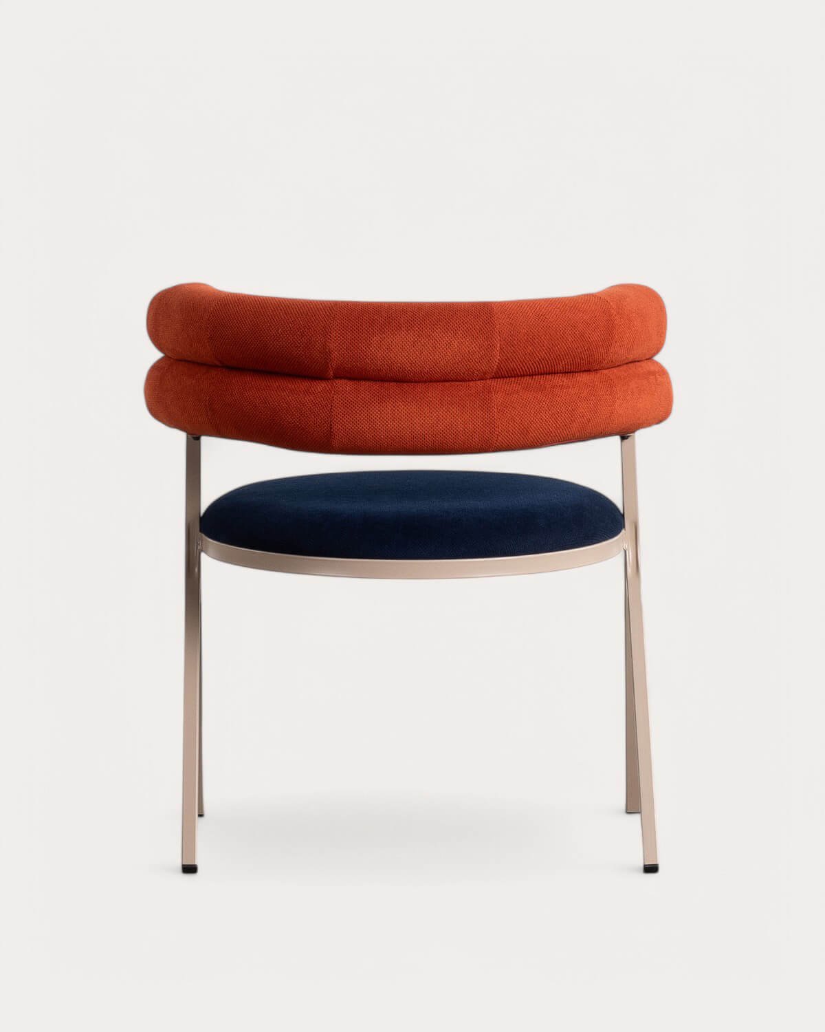 Chaise de Salle à Manger en Tissu et Métal Aixa, image de la gelerie 5