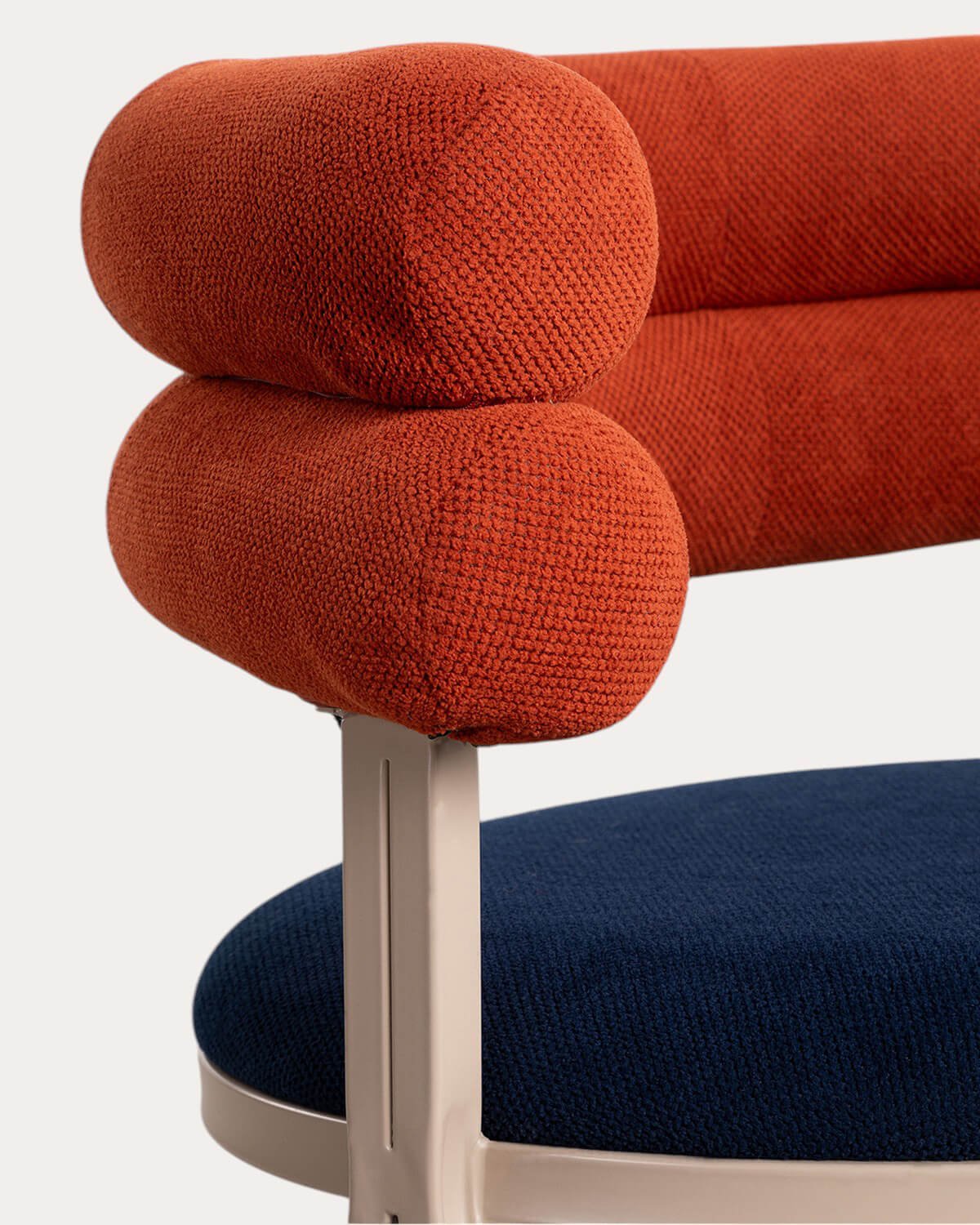 Chaise de Salle à Manger en Tissu et Métal Aixa, image de la gelerie 6