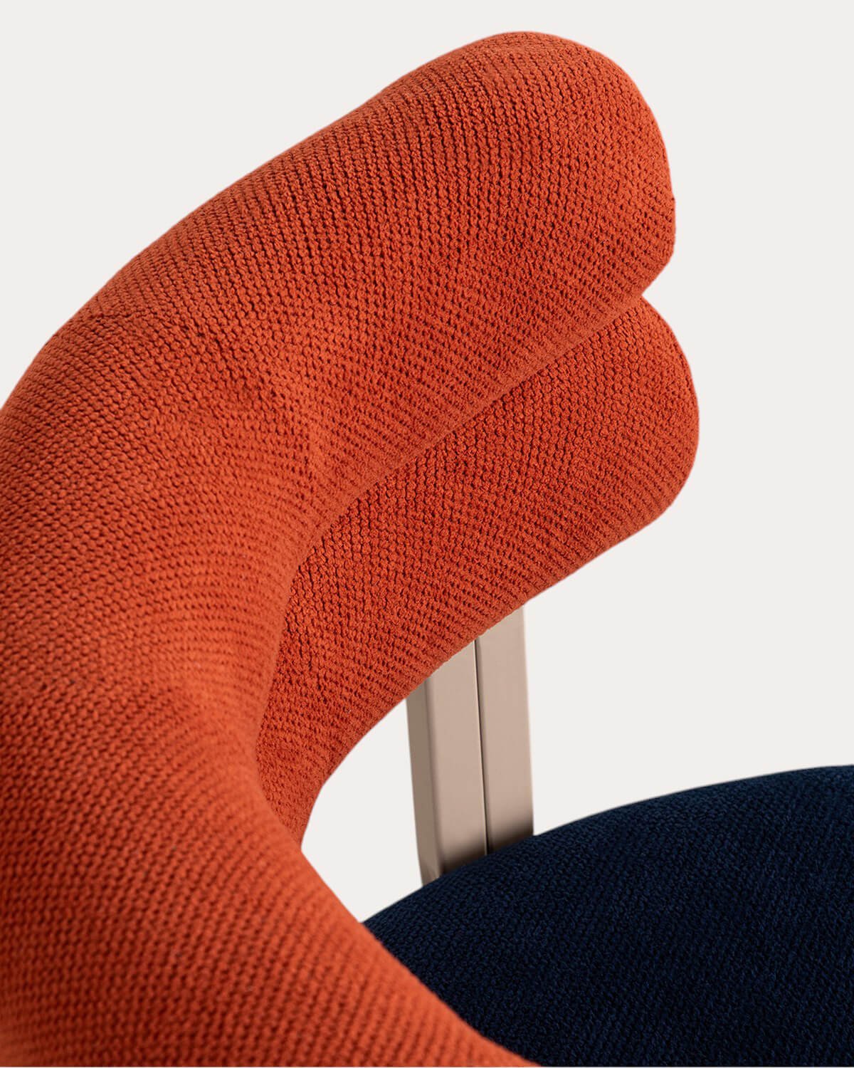 Pack 2 Chaises de Salle à Manger en Tissu et Métal Aixa, image de la gelerie 7