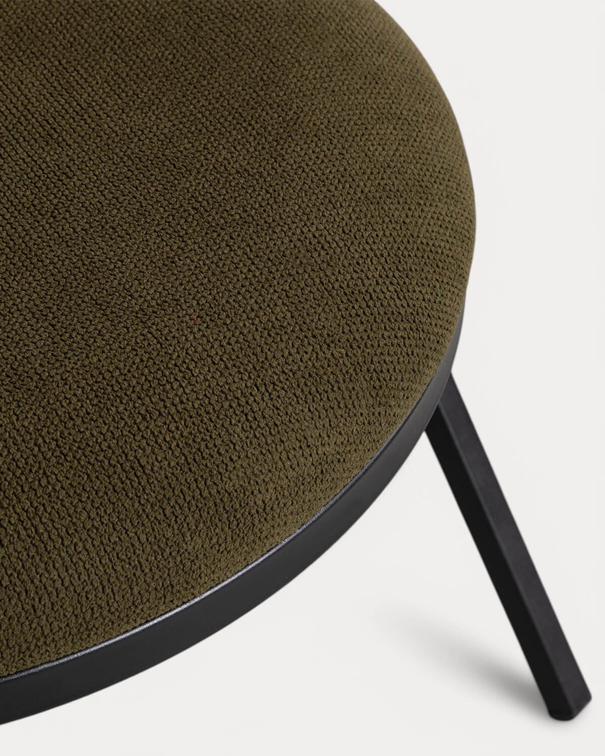 Pack 4 Chaises de Salle à Manger en Tissu et Métal Aixa, image de la gelerie 6