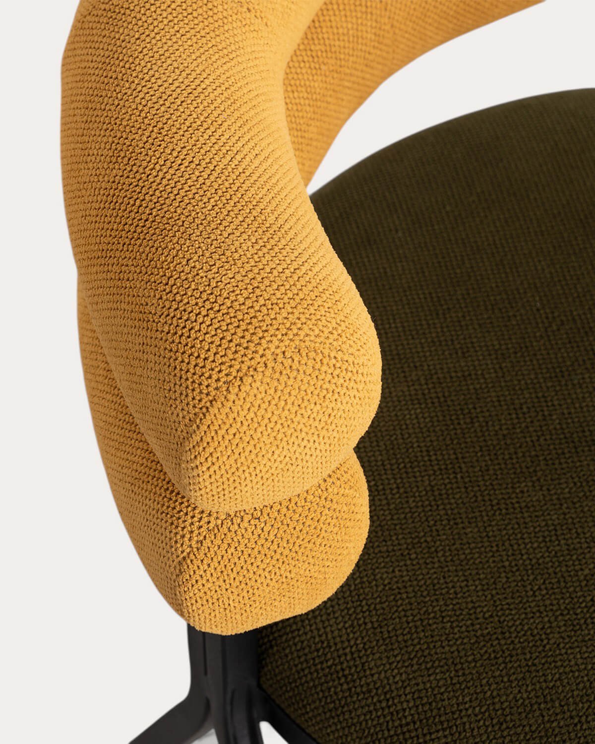 Pack 4 Chaises de Salle à Manger en Tissu et Métal Aixa, image de la gelerie 8