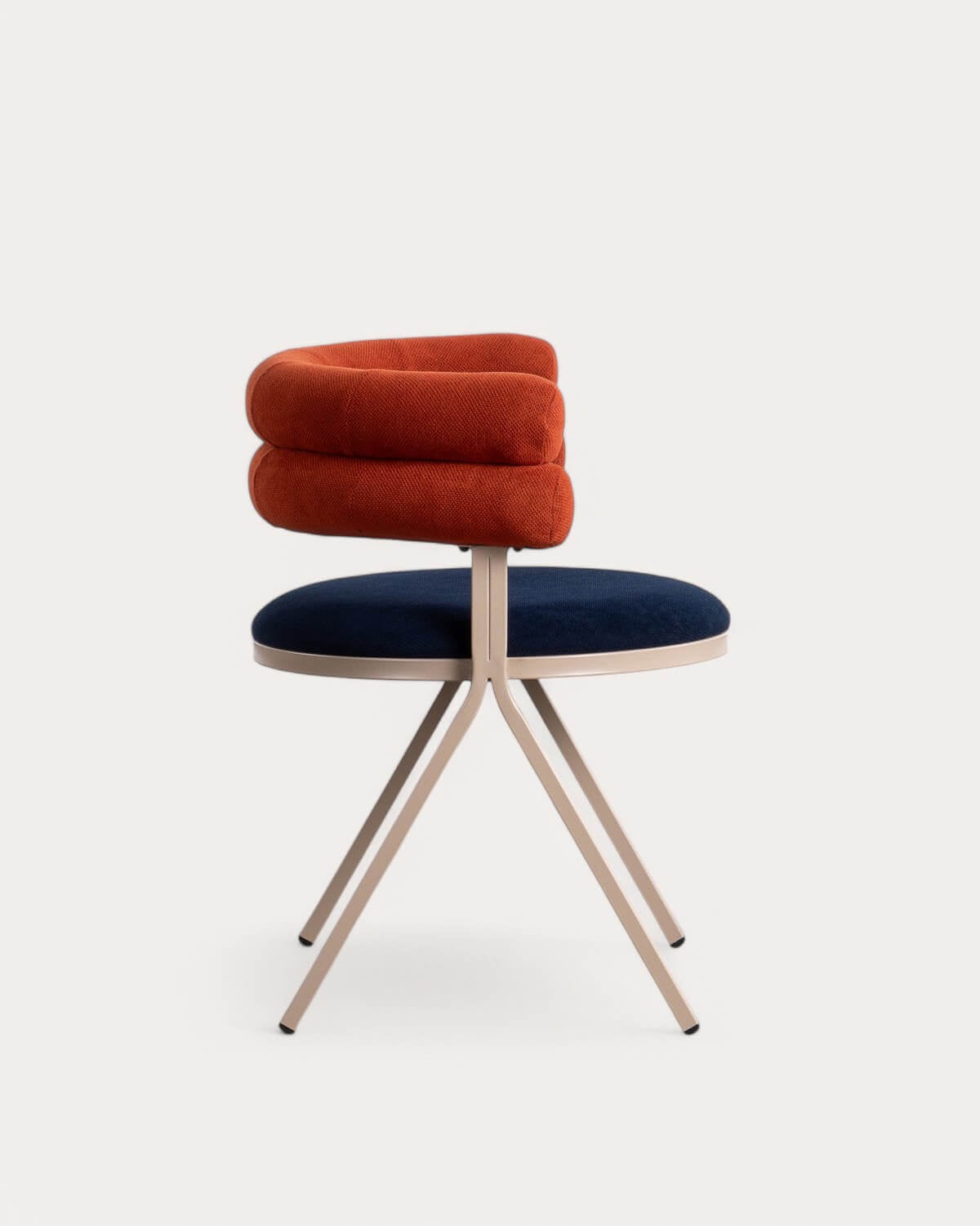 Pack 4 Chaises de Salle à Manger en Tissu et Métal Aixa, image de la gelerie 4