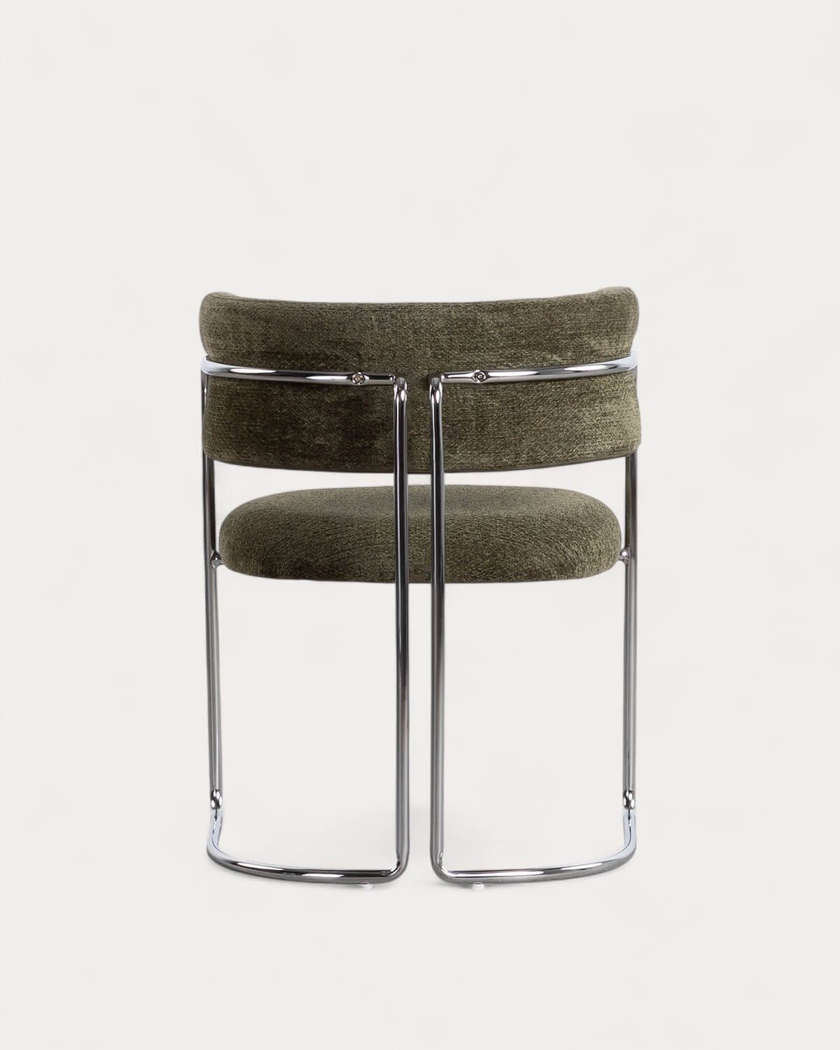 Chaise de Salle à Manger en Tissu et Métal Petra, image de la gelerie 5