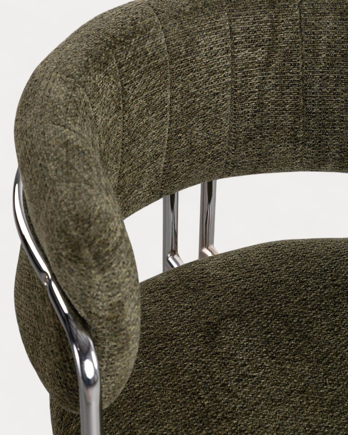 Chaise de Salle à Manger en Tissu et Métal Petra, image de la gelerie 6