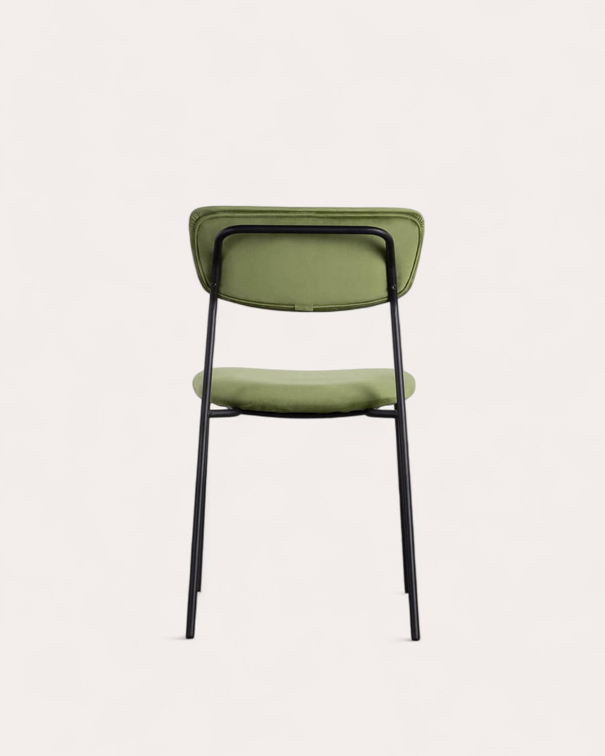 Chaise de Salle à Manger en Métal et Velours Morgan, image de la gelerie 4