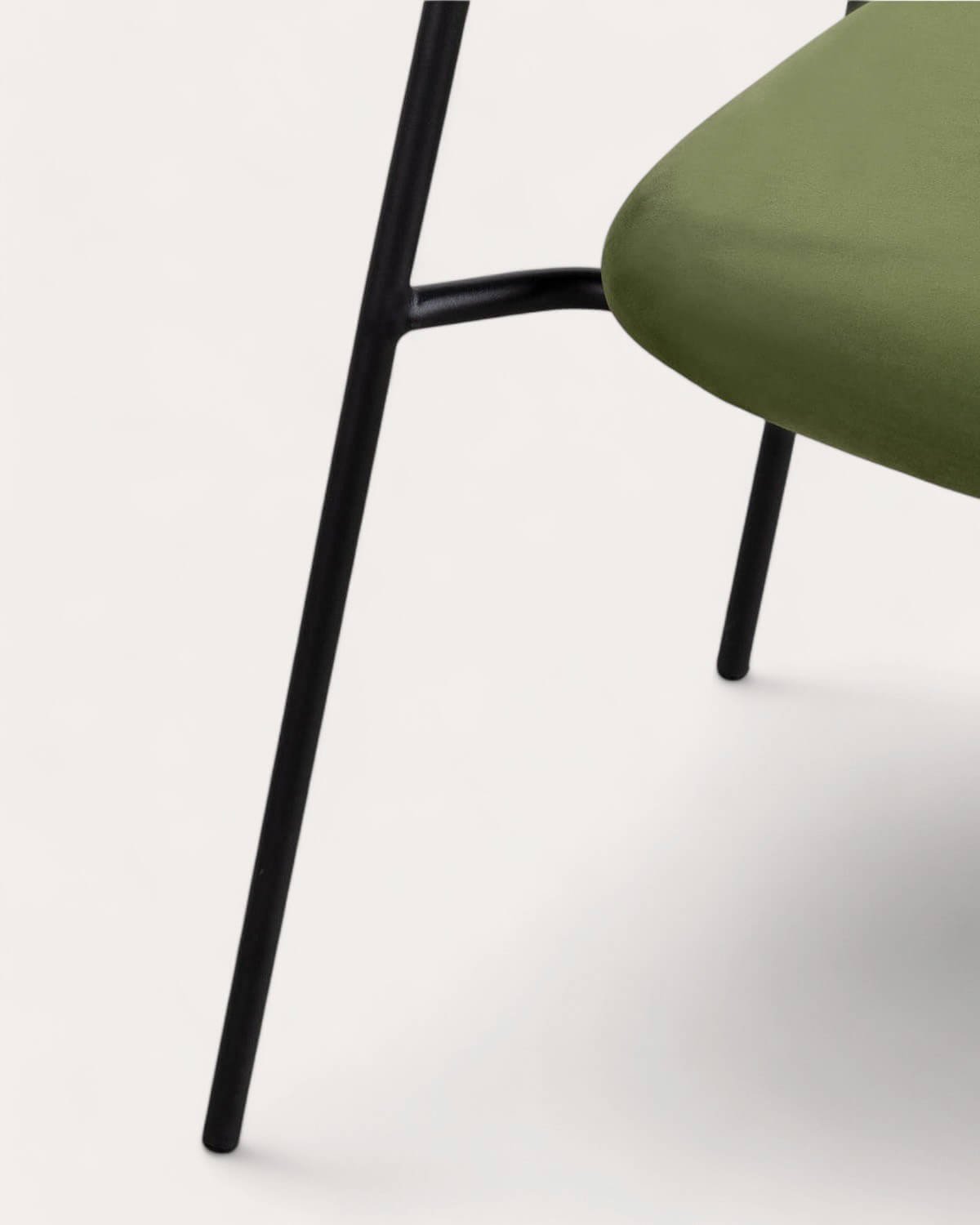 Chaise de Salle à Manger en Métal et Velours Morgan, image de la gelerie 8