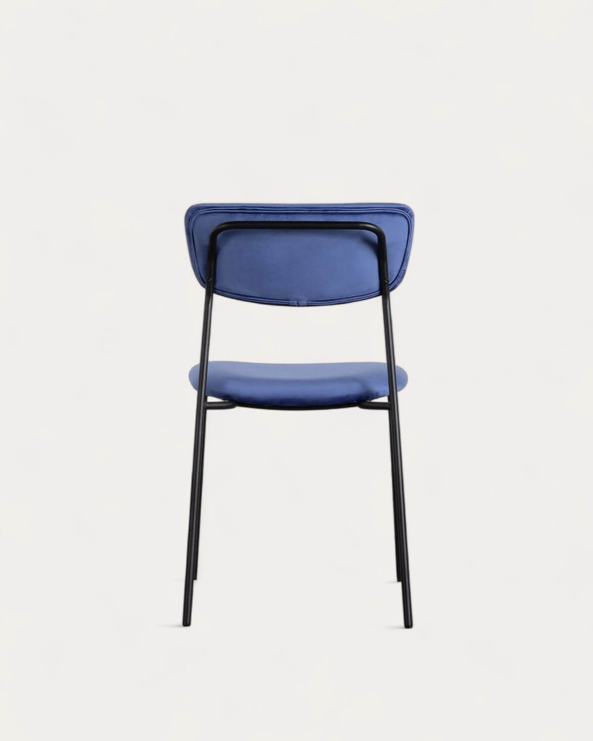 Chaise de Salle à Manger en Métal et Velours Morgan, image de la gelerie 5