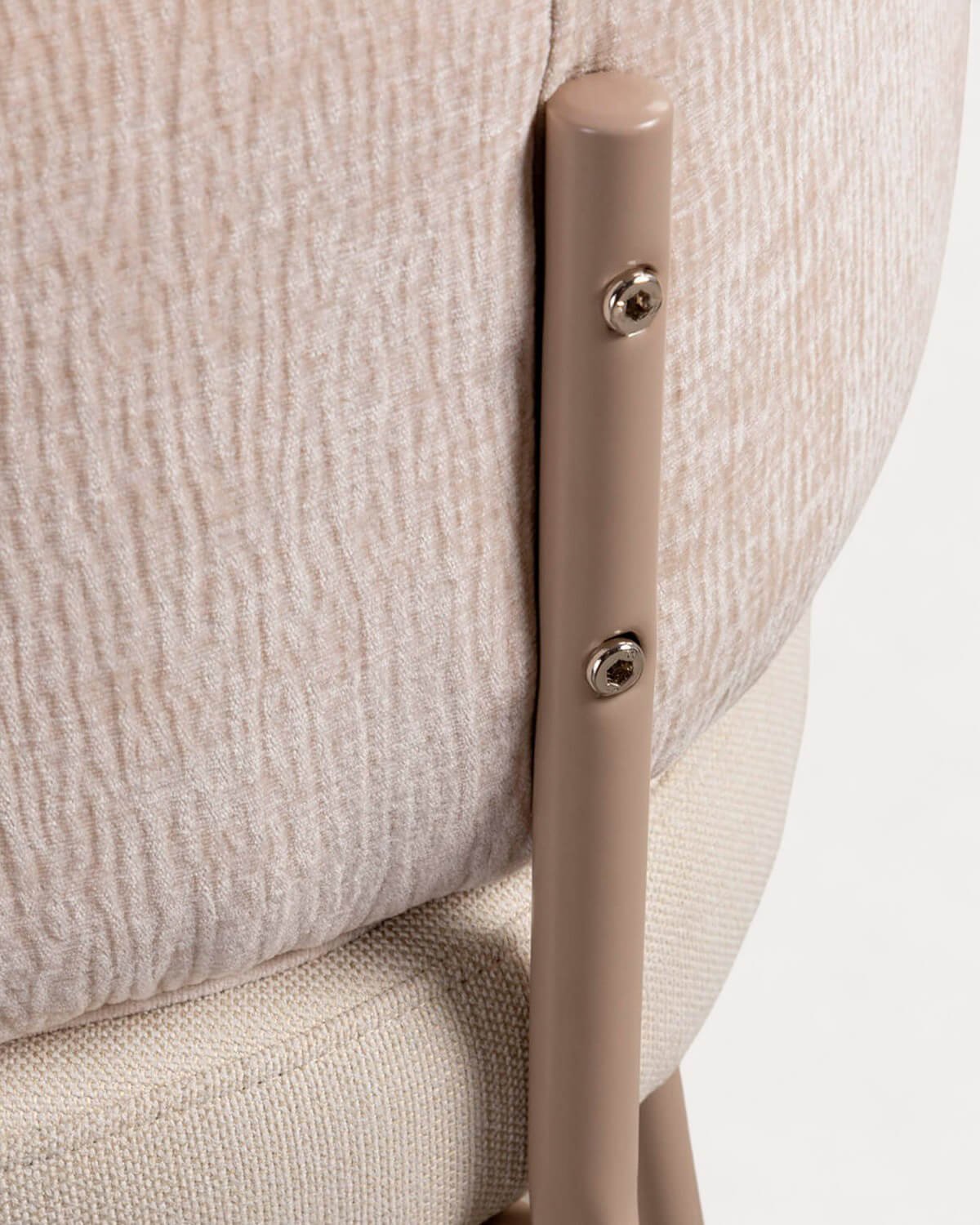 Pack 2 Chaises de Salle à Manger en Tissu et Métal Hades Soft, image de la gelerie 7