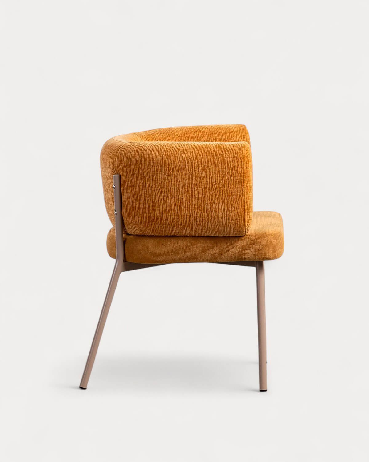 Pack 2 Chaises de Salle à Manger en Tissu et Métal Hades Soft, image de la gelerie 2