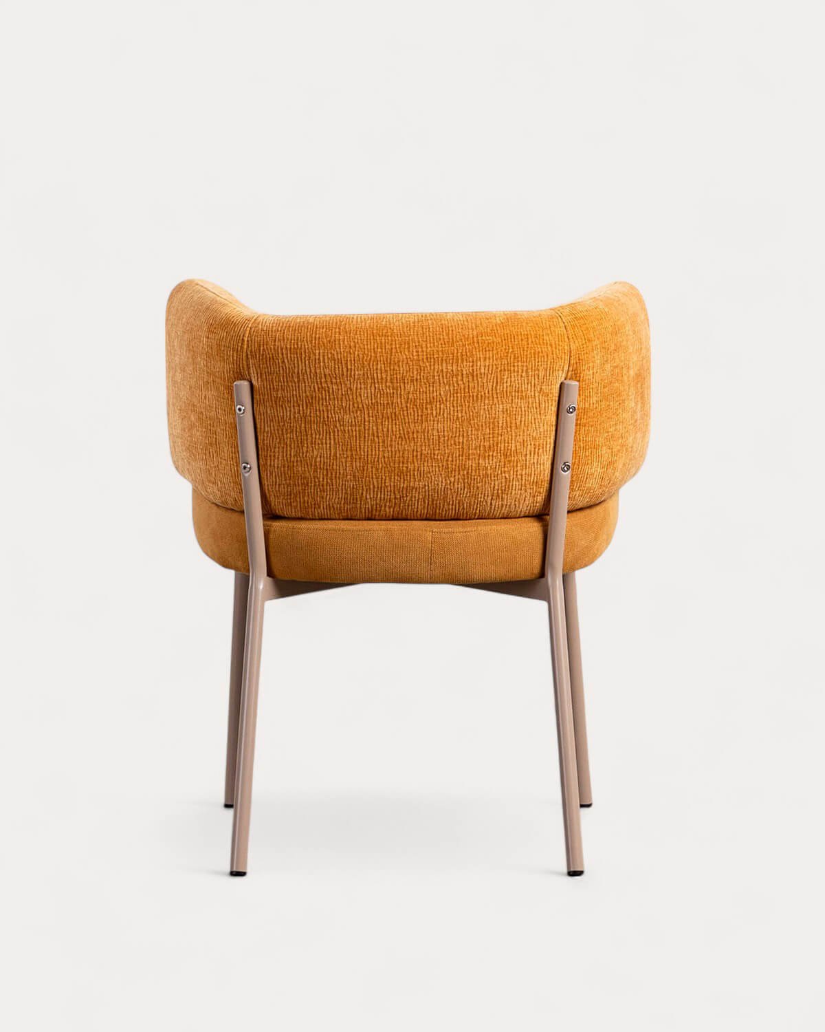 Pack 2 Chaises de Salle à Manger en Tissu et Métal Hades Soft, image de la gelerie 3