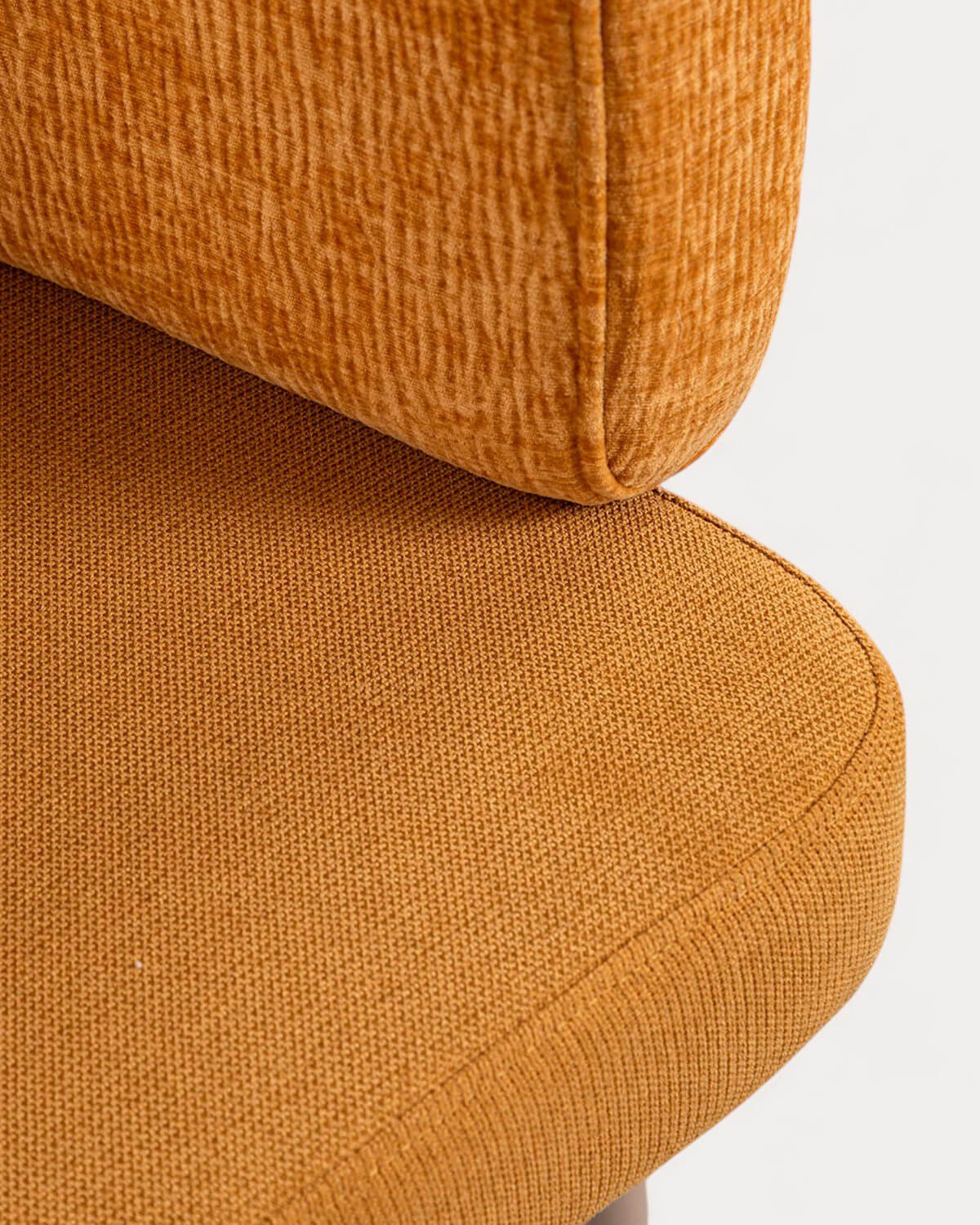 Pack 2 Chaises de Salle à Manger en Tissu et Métal Hades Soft, image de la gelerie 4