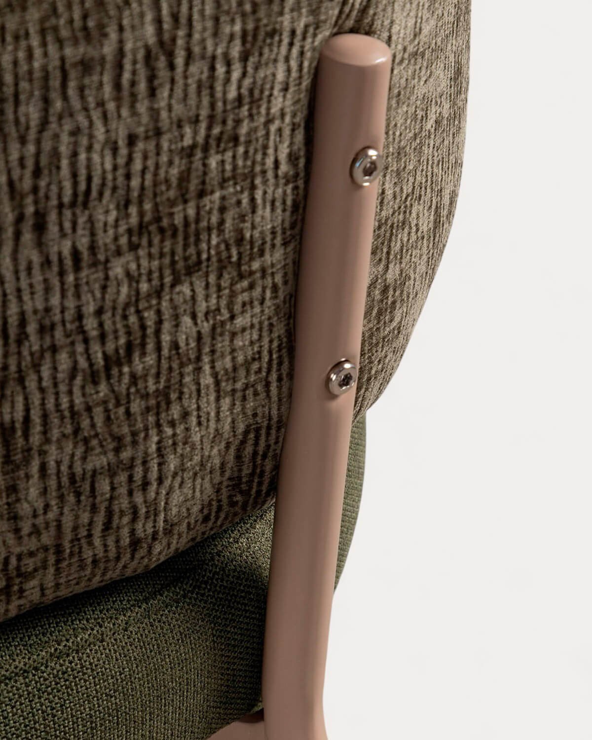 Pack 4 Chaises de Salle à Manger en Tissu et Métal Hades Soft, image de la gelerie 7