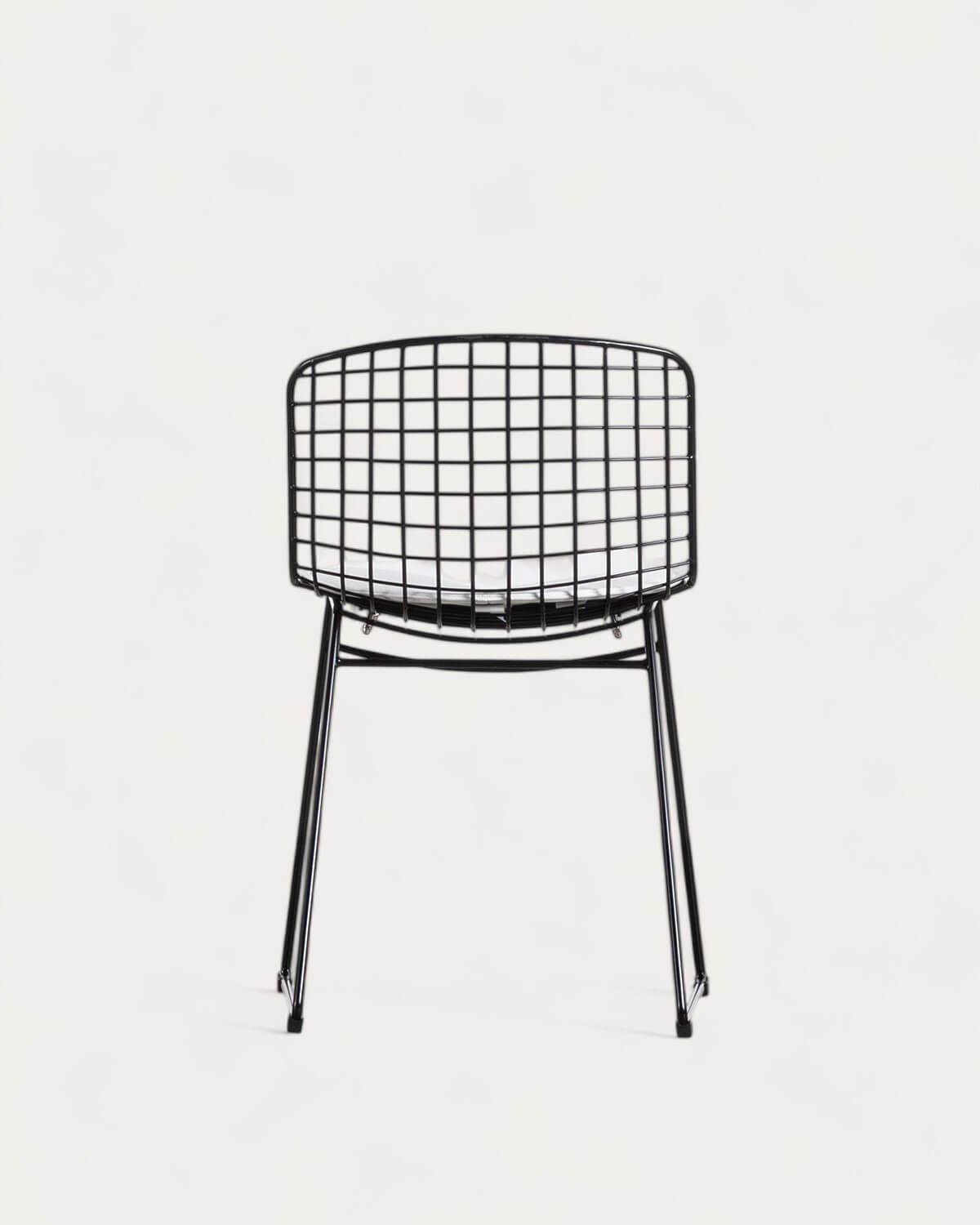 Chaise de Salle à Manger en Métal Aras à Dossier bas , image de la gelerie 5