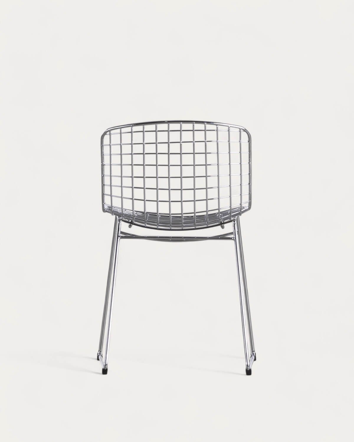 Chaise de Salle à Manger en Métal Aras à Dossier bas , image de la gelerie 5