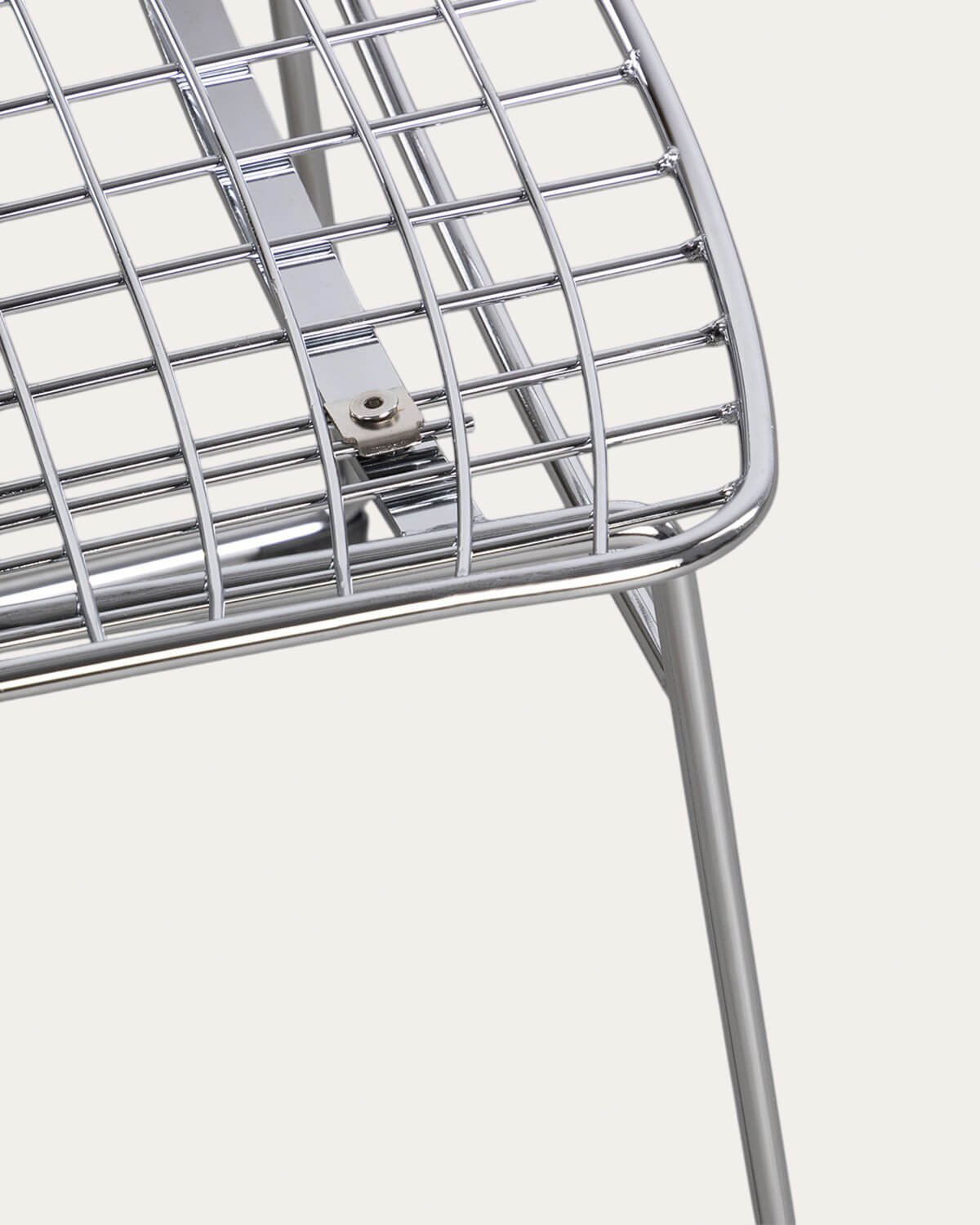 Chaise de Salle à Manger en Métal Aras à Dossier bas , image de la gelerie 6