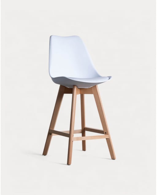 Pack 4 Tabourets Hauts en Polypropylène (64 cm) Fine Freya