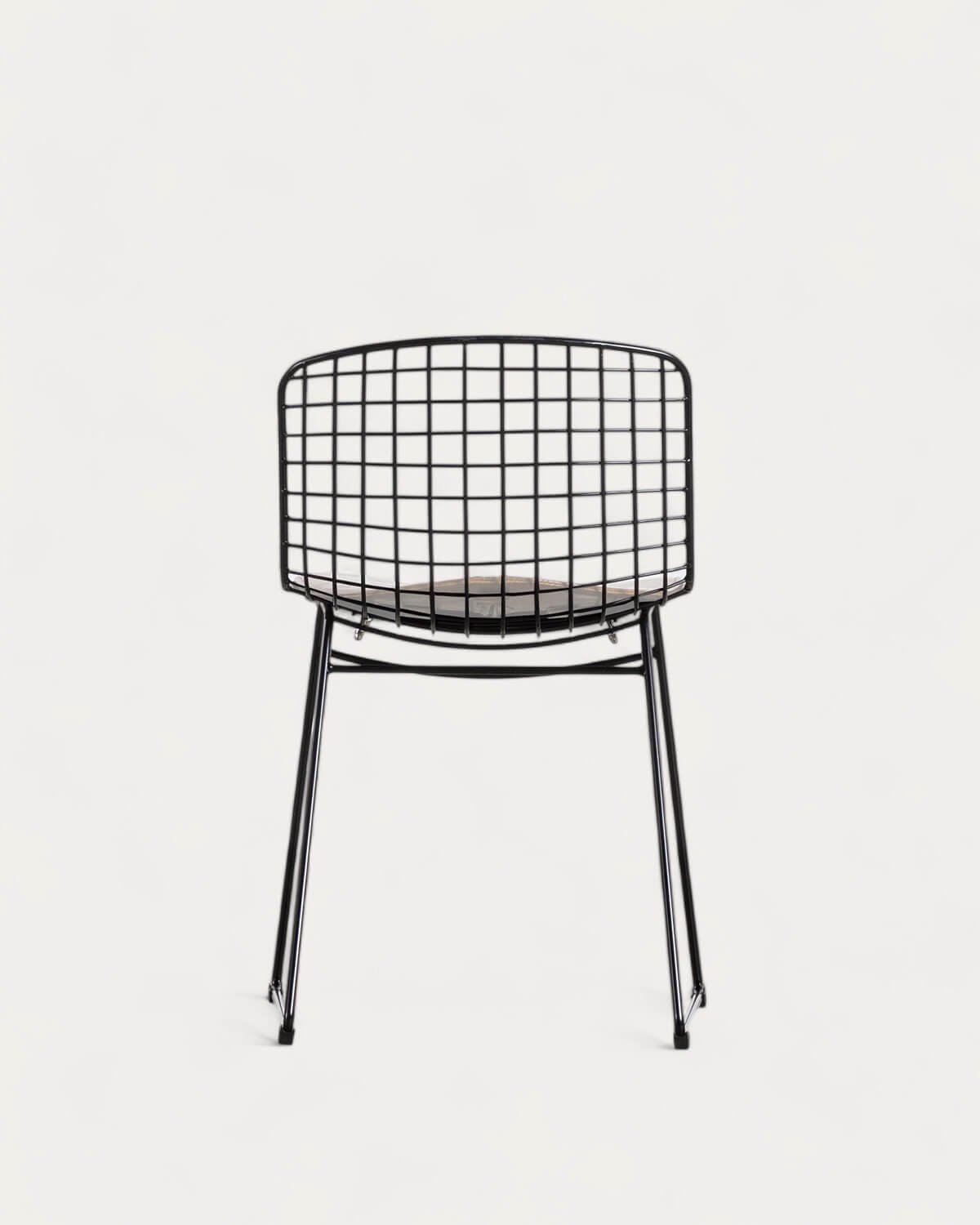 Chaise de Salle à Manger en Métal Aras à Dossier bas , image de la gelerie 5