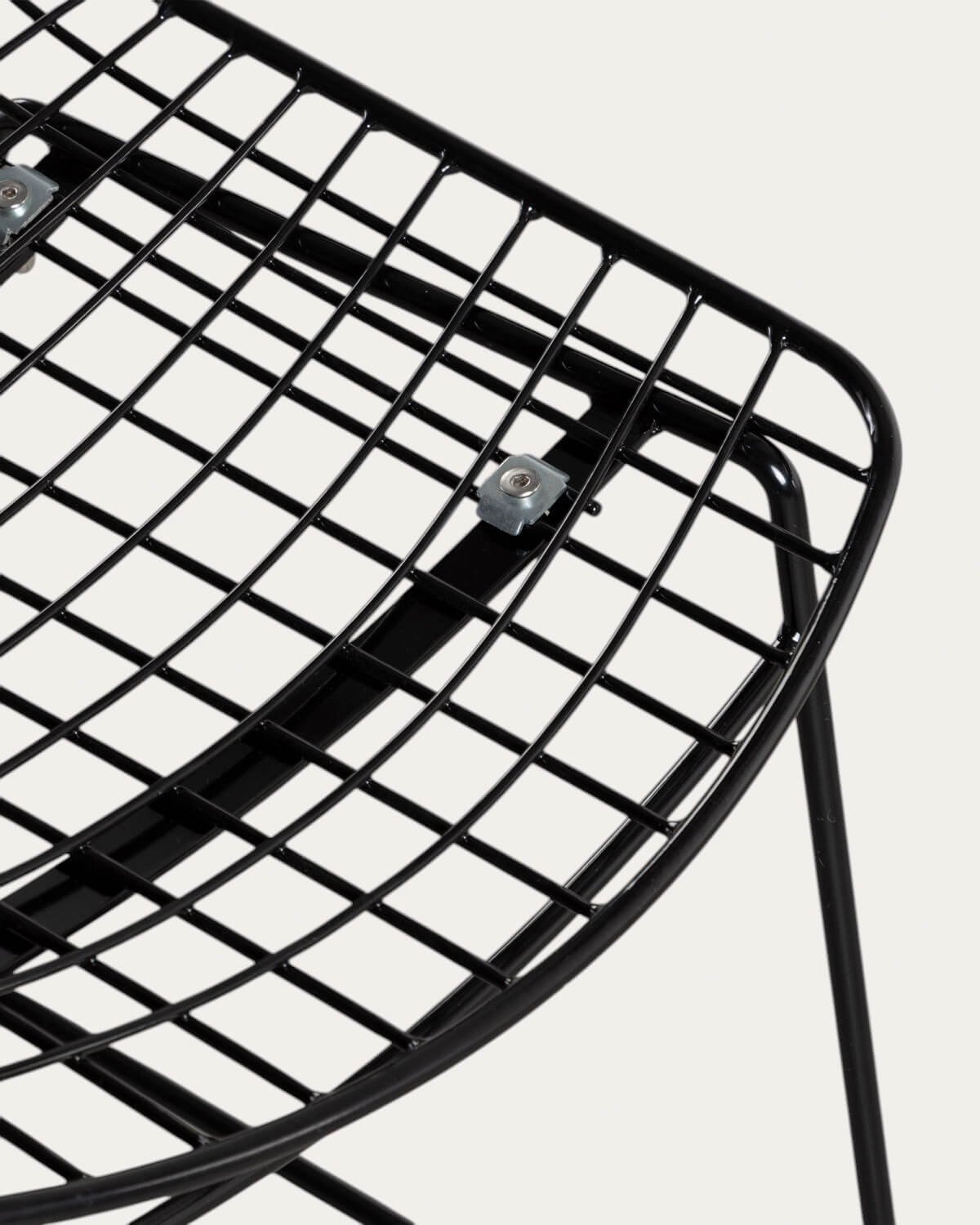 Pack de 2 Chaises de Salle à Manger en Métal à Dossier Bas Aras , image de la gelerie 5