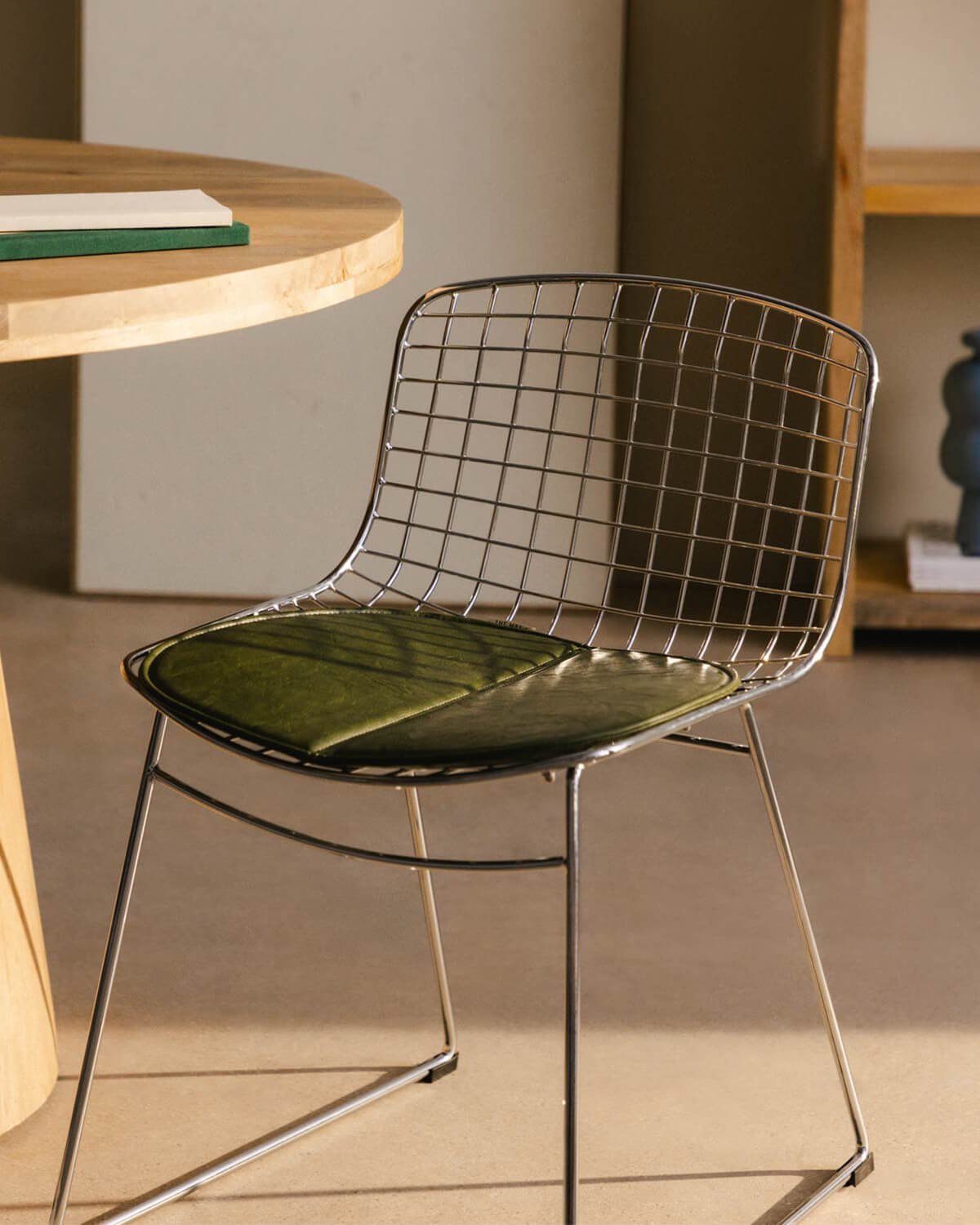 Pack de 2 Chaises de Salle à Manger en Métal à Dossier Bas Aras , image de la gelerie 2
