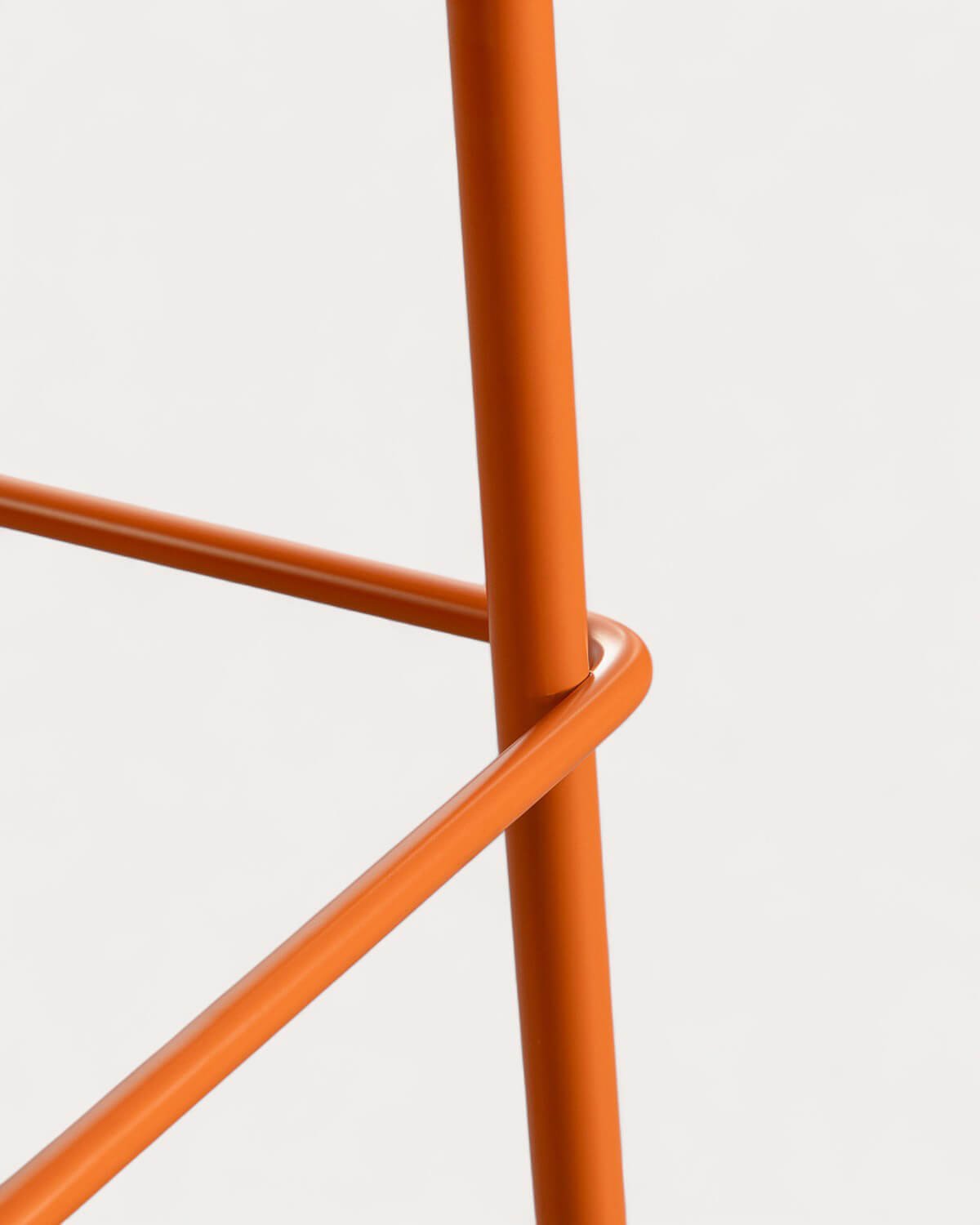 Tabouret Haut en Rotin Naturel et Métal (75 cm) Vili , image de la gelerie 8