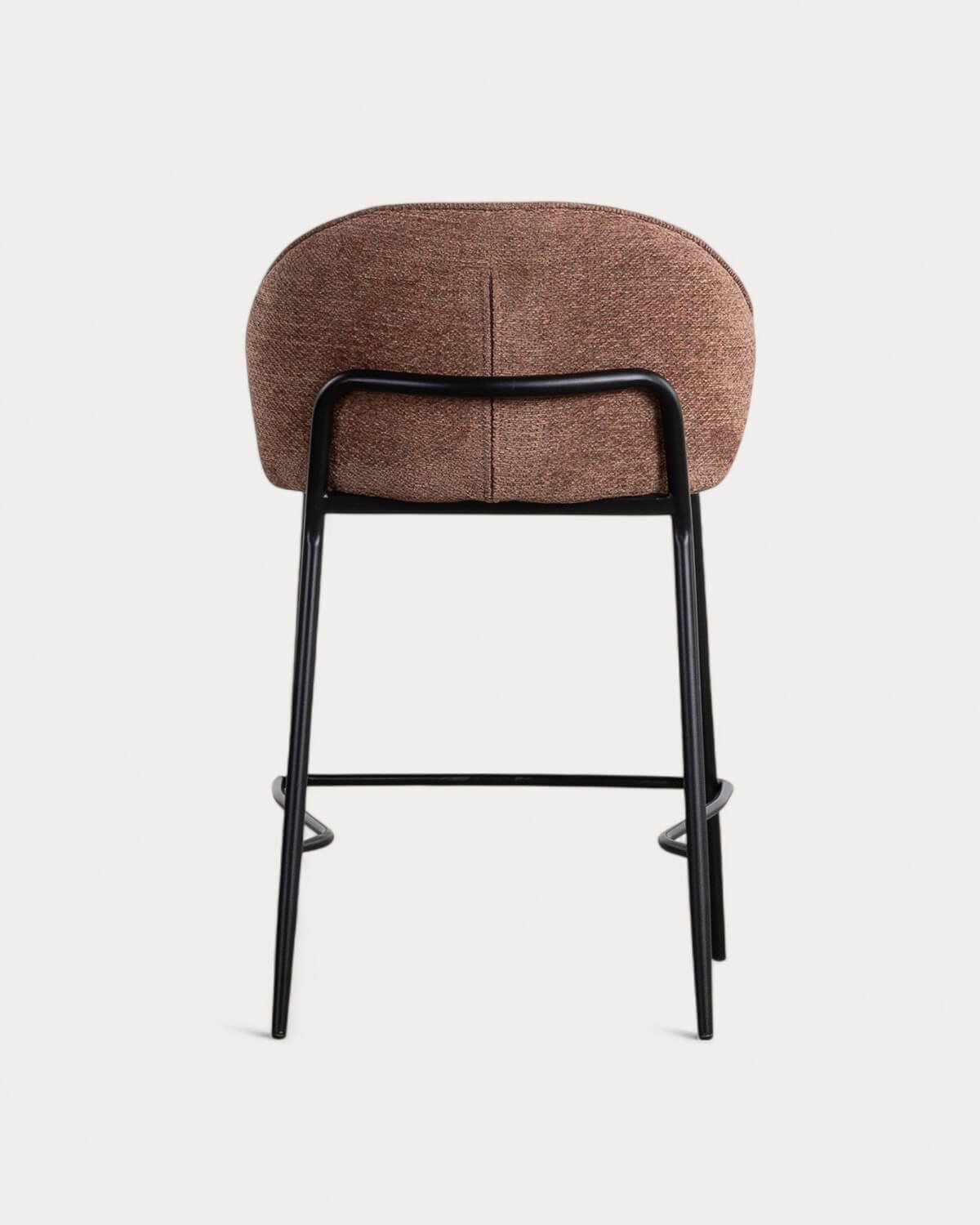 Tabouret Haut en Tissu et Métal (64 cm) Emna, image de la gelerie 5