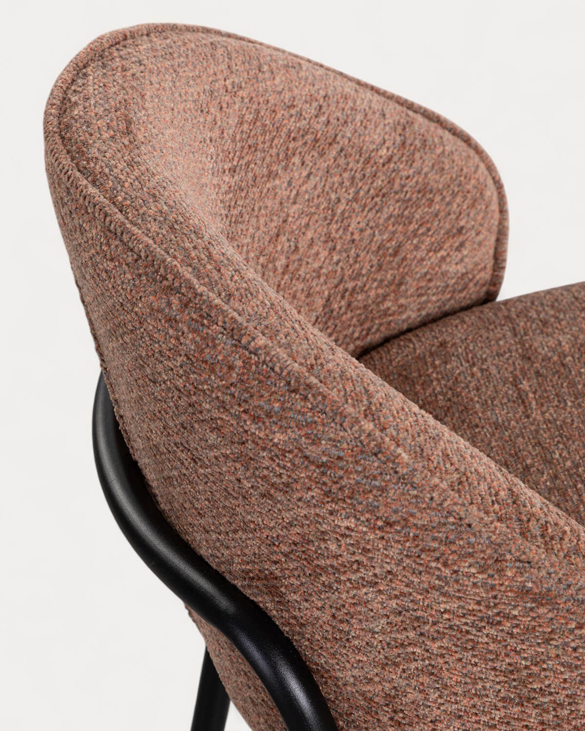 Tabouret Haut en Tissu et Métal (64 cm) Emna, image de la gelerie 7