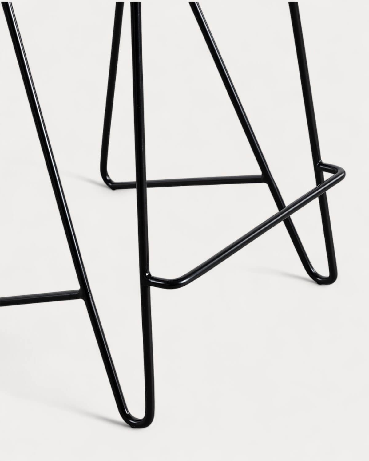 Pack 4 Tabourets Hauts en Polypropylène et Acier (67 cm) Paris, image de la gelerie 4