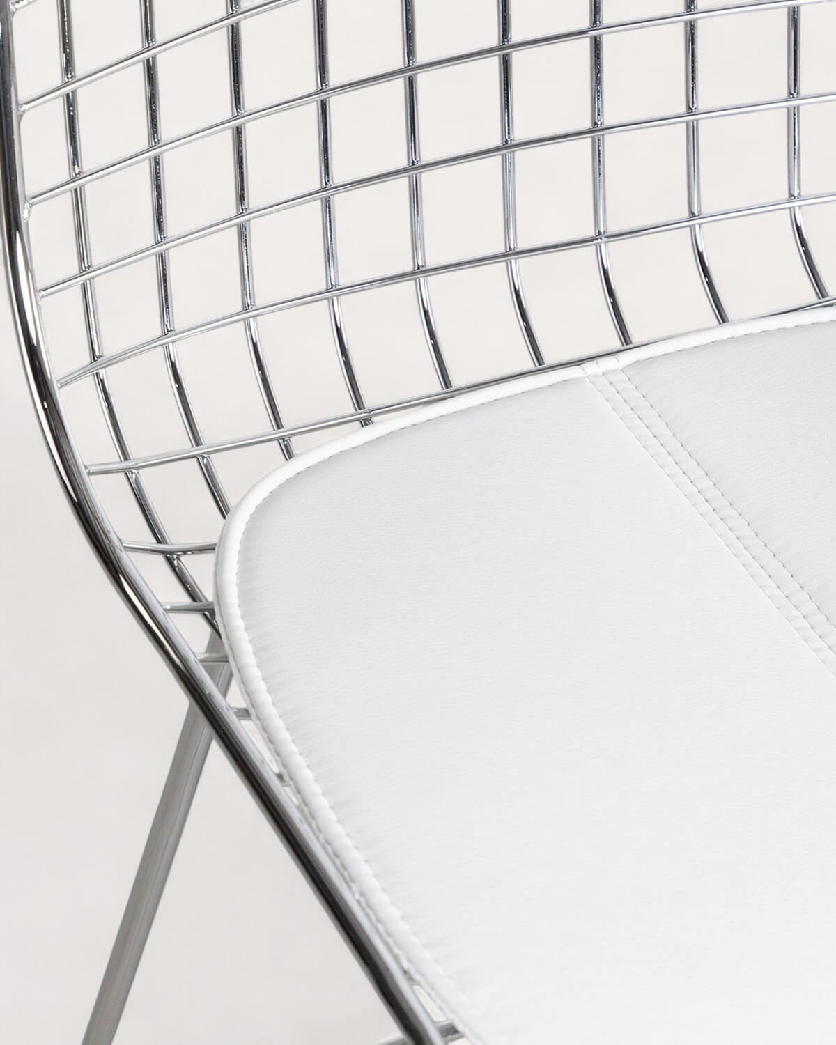 Tabouret Haut en Métal (66 cm) Dossier Bas Aras, image de la gelerie 4