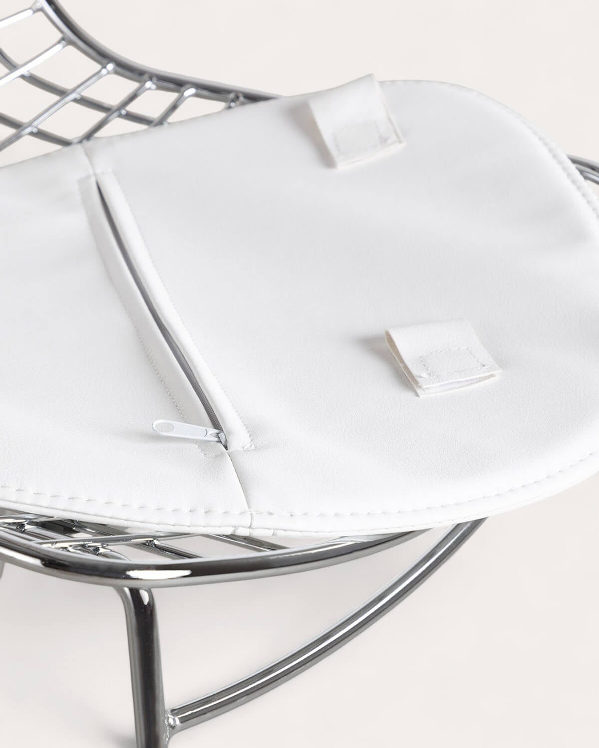 Tabouret Haut en Métal (66 cm) Dossier Bas Aras, image de la gelerie 5