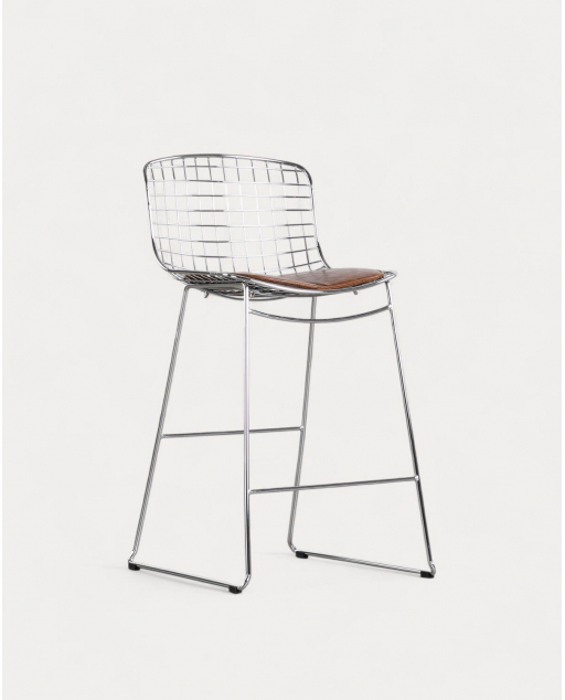 Tabouret Haut en Métal (65 cm) Respaldo Bajo Aras