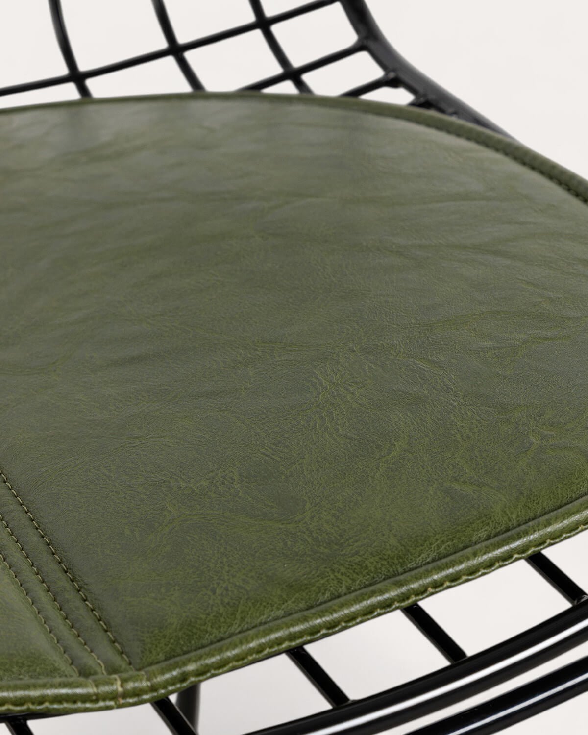 Tabouret Haut en Métal (66 cm) Dossier Bas Aras, image de la gelerie 4