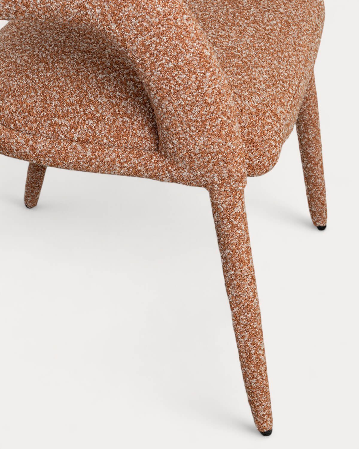 Pack 4 Chaises de Salle à Manger en Tissu et Métal Ewen, image de la gelerie 8