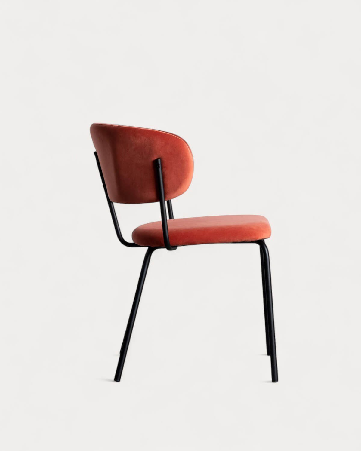 Chaise de Salle à Manger en Velours et Métal Bonse, image de la gelerie 4