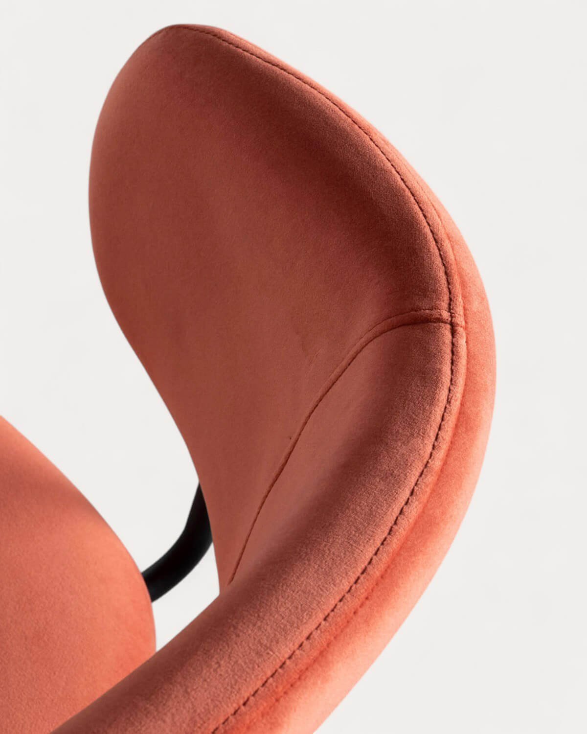 Chaise de Salle à Manger en Velours et Métal Bonse, image de la gelerie 7