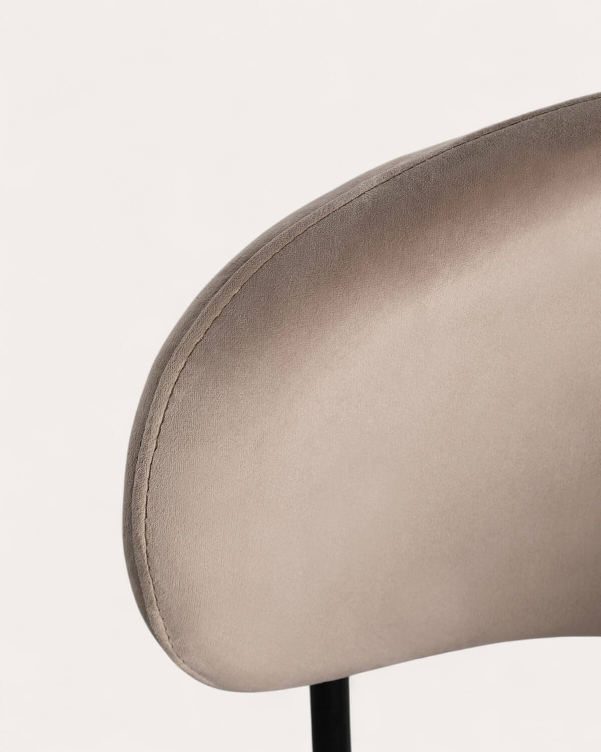 Chaise de Salle à Manger en Velours et Métal Bonse, image de la gelerie 7