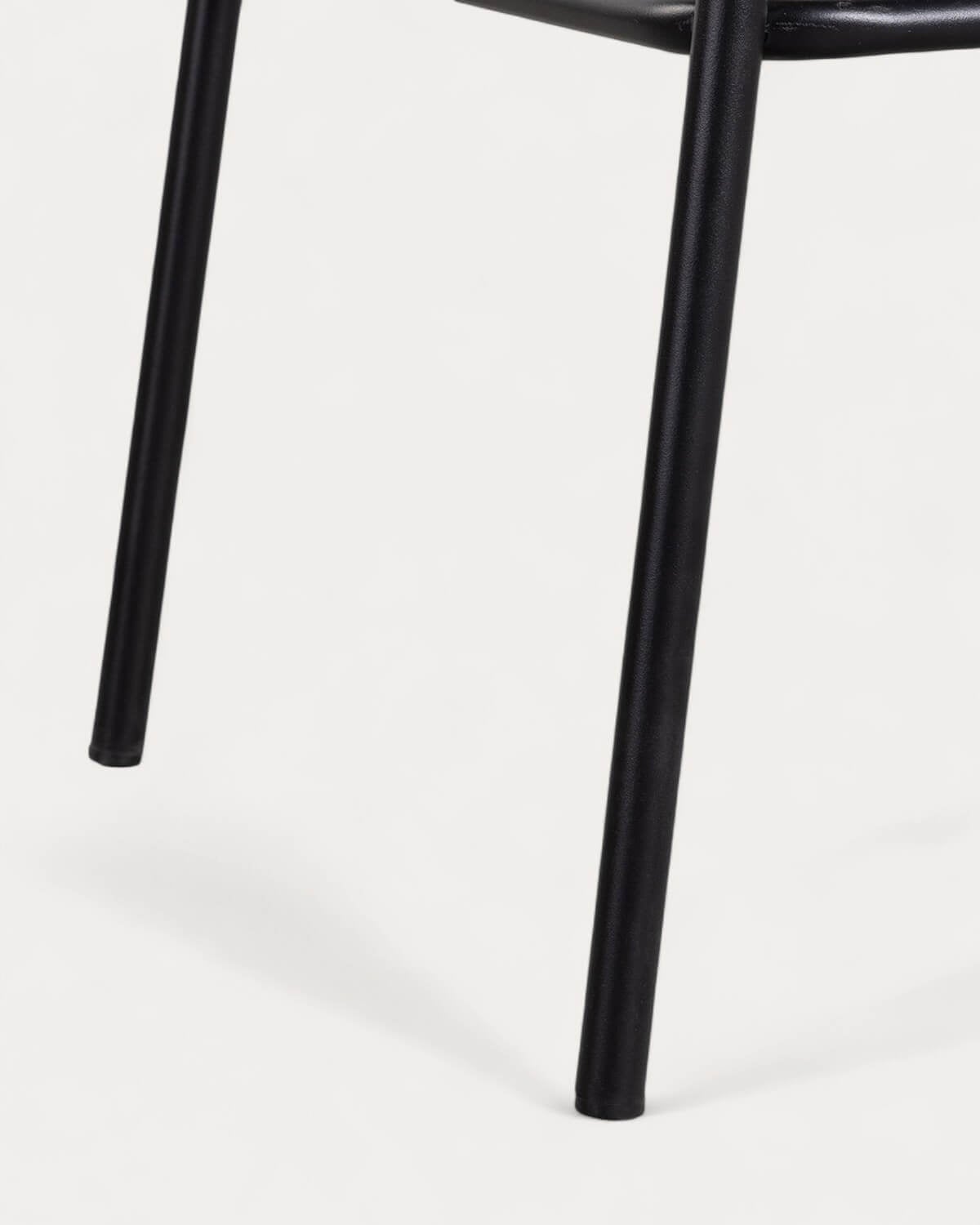 Tabouret haut Eider en métal et tissu (75 cm), image de la gelerie 8