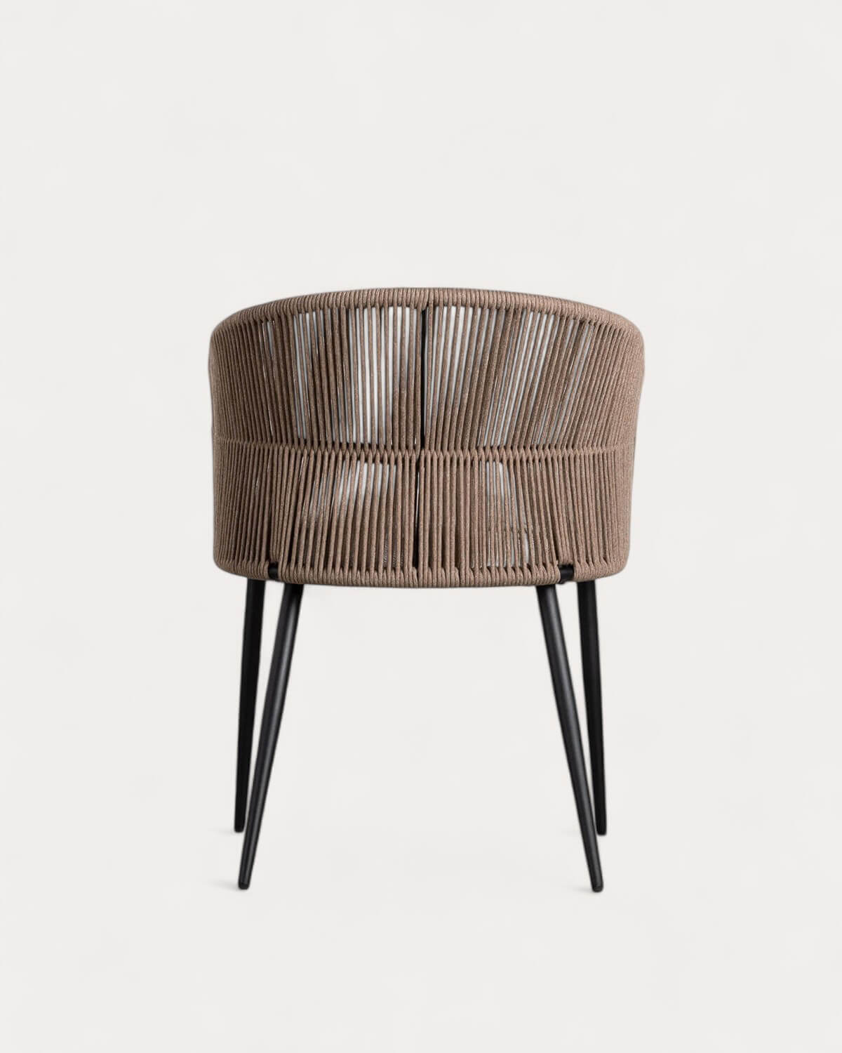 Pack 4 Chaises de Salle à Manger en Tissu et Corde Drean, image de la gelerie 6