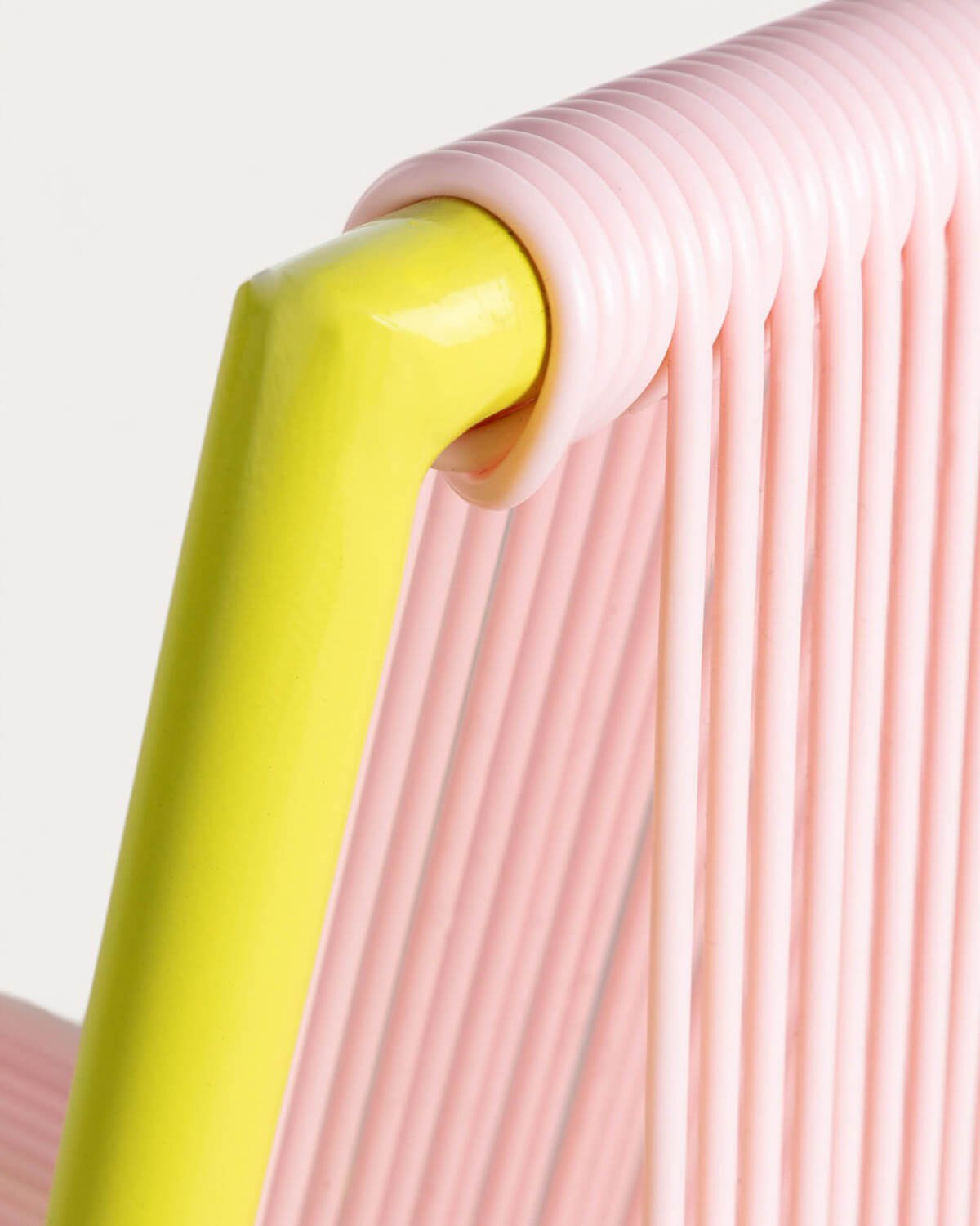 Chaise de Salle à Manger en Rotin Synthétique et Métal Couleurs Amur, image de la gelerie 6