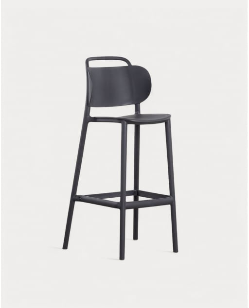Tabouret de bar 75 cm en polypropylène Kole